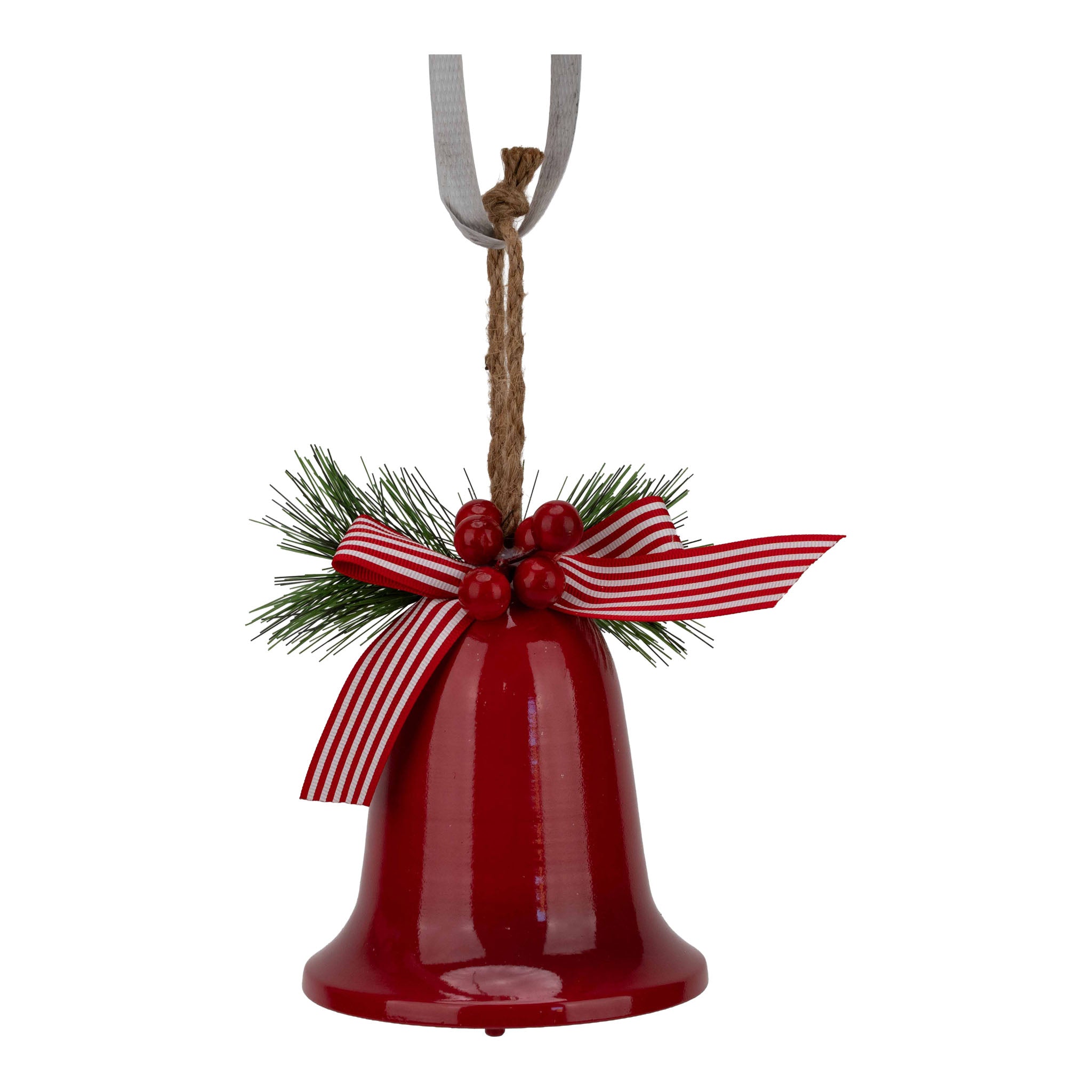 15cm Red Christmas Bell Decor - Seasonal Decor
