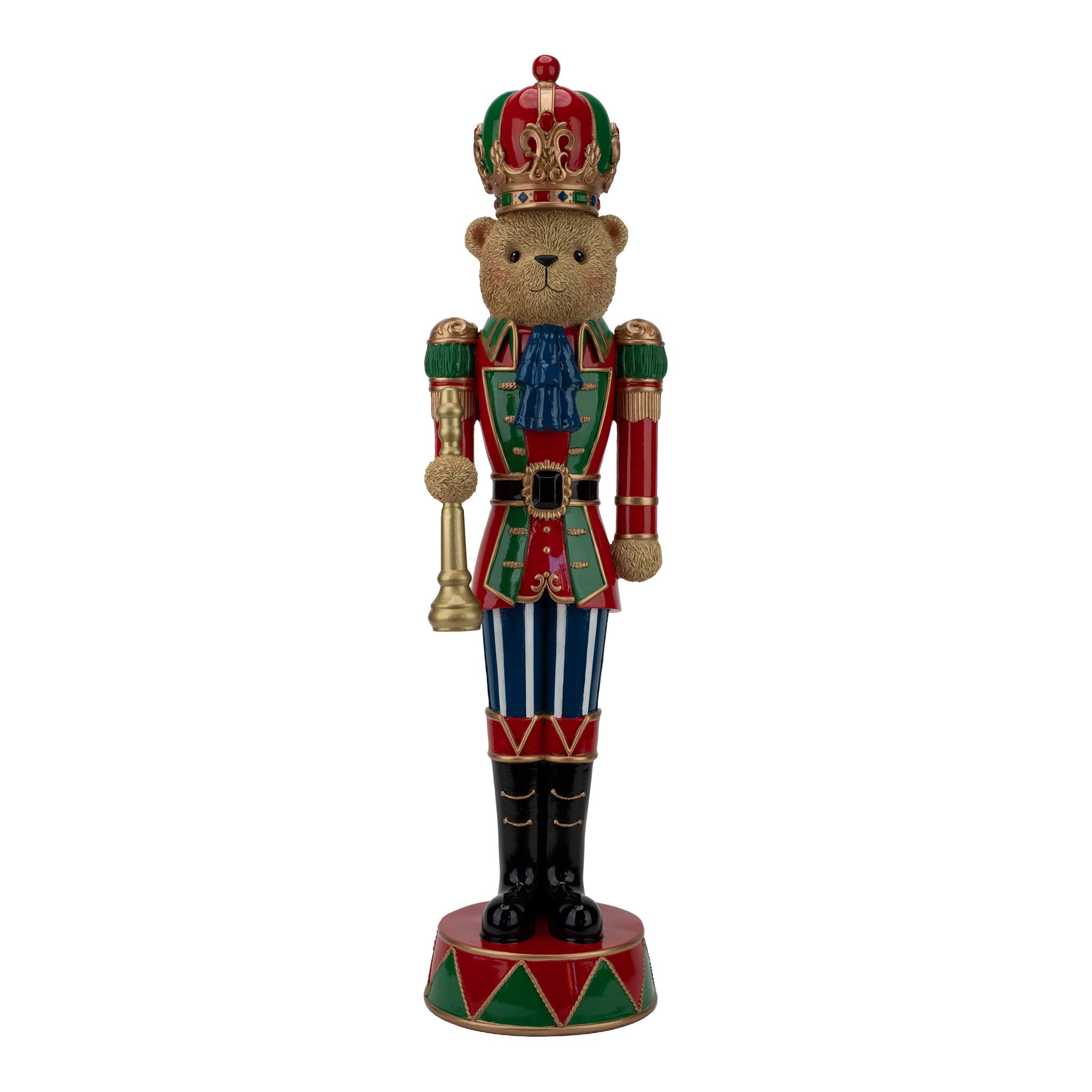 70cm Trumpet Bear Nutcracker - Seasonal Decor