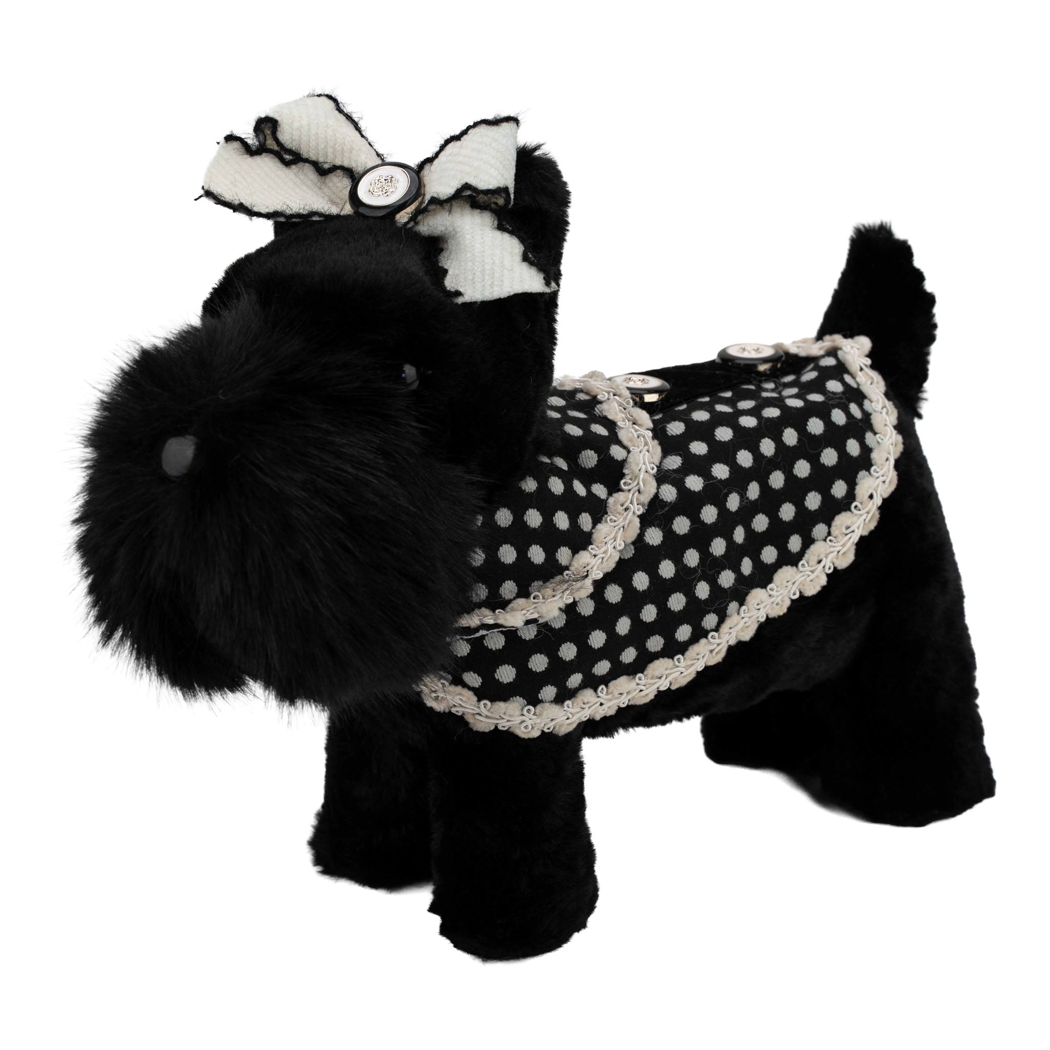 23cm Black Scottish Terrier - Seasonal Decor