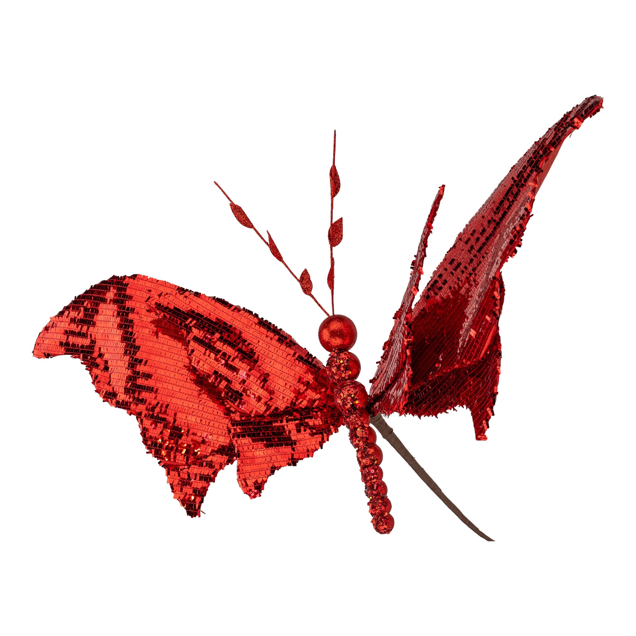 50cm Red Double Butterfly - Seasonal Decor