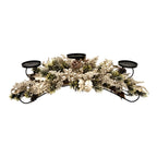 75cm Champagne Berry Leaf Centrepiece - Seasonal Decor