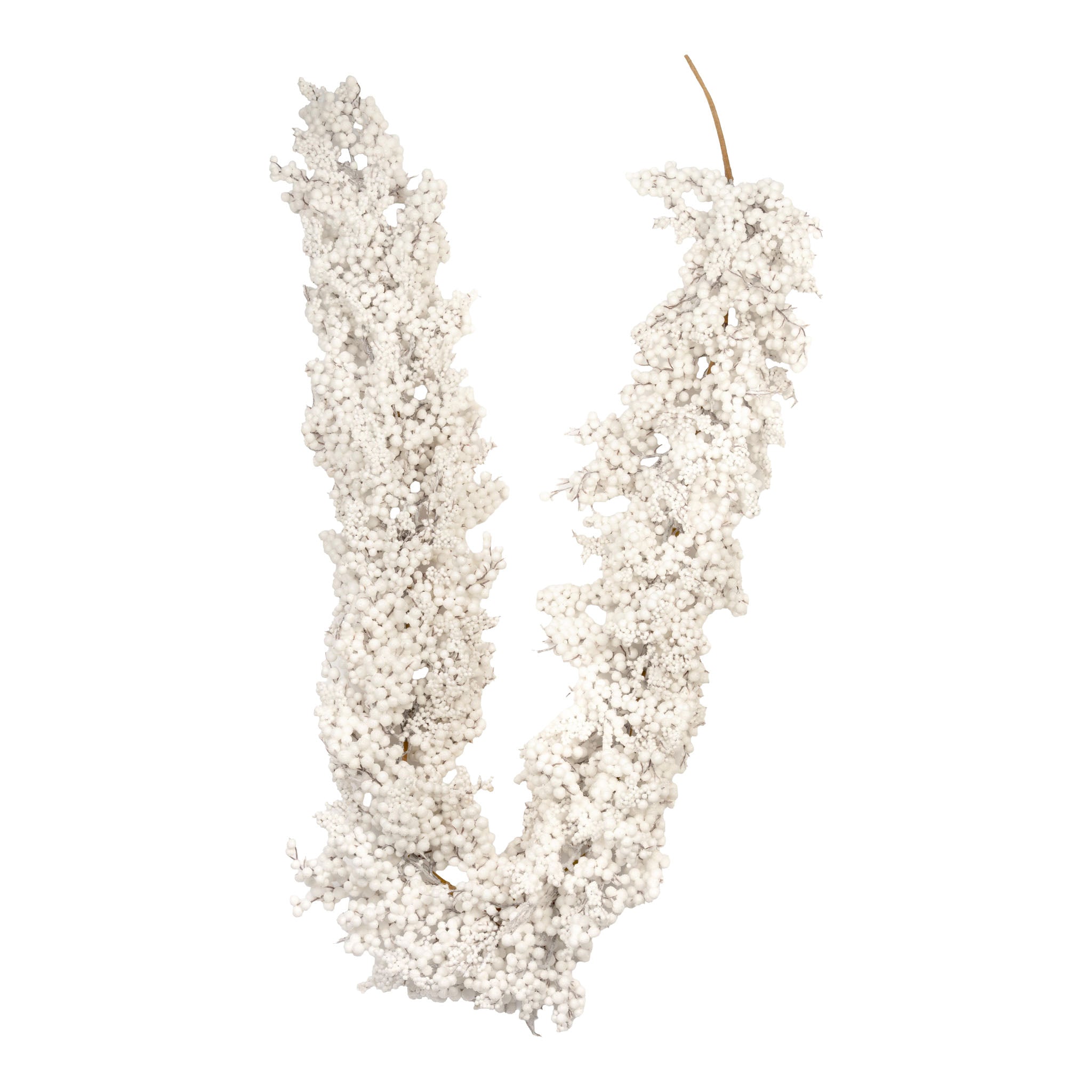 180cm Snow White Berry Garland - Seasonal Decor