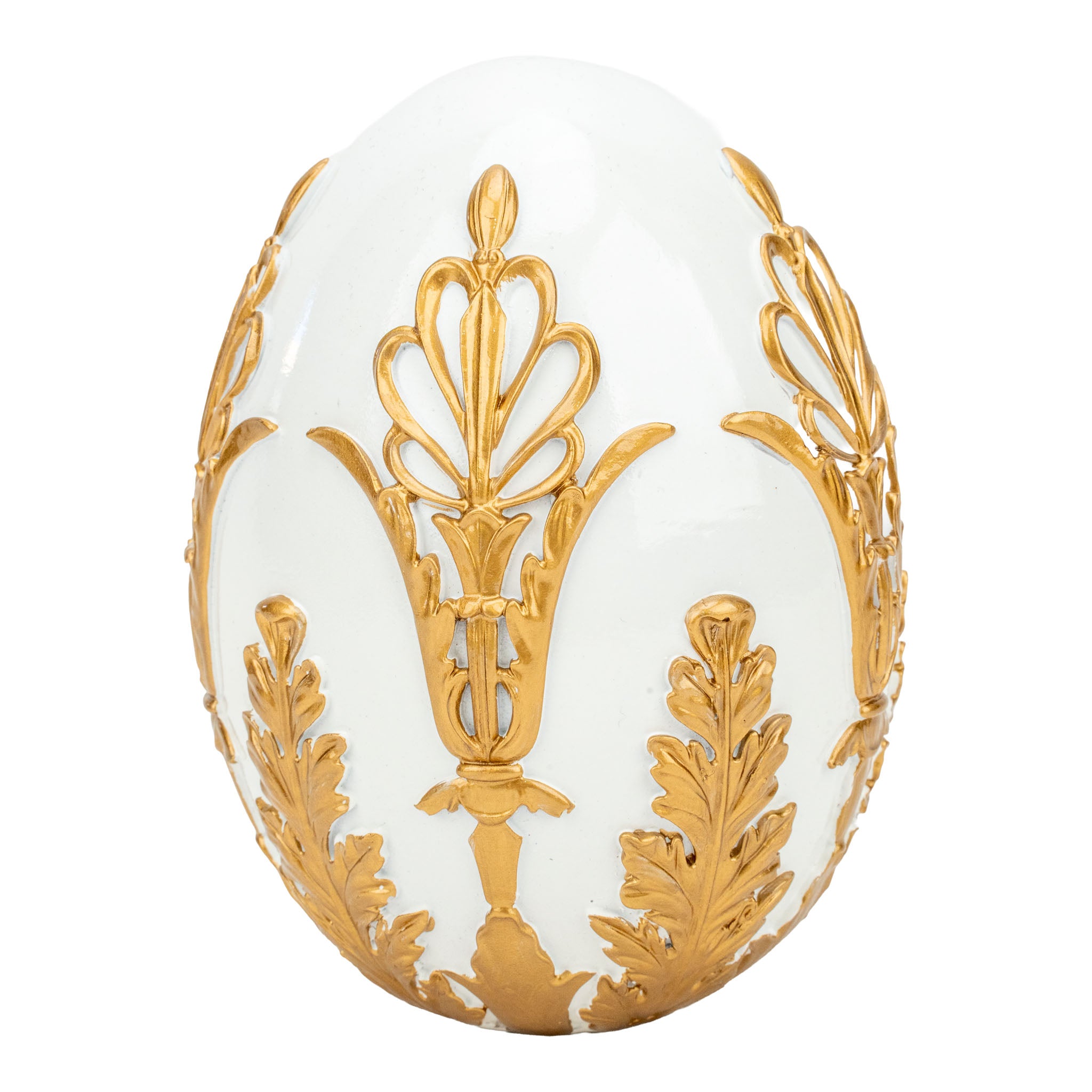16cm Golden Ivory  Egg - Seasonal Decor