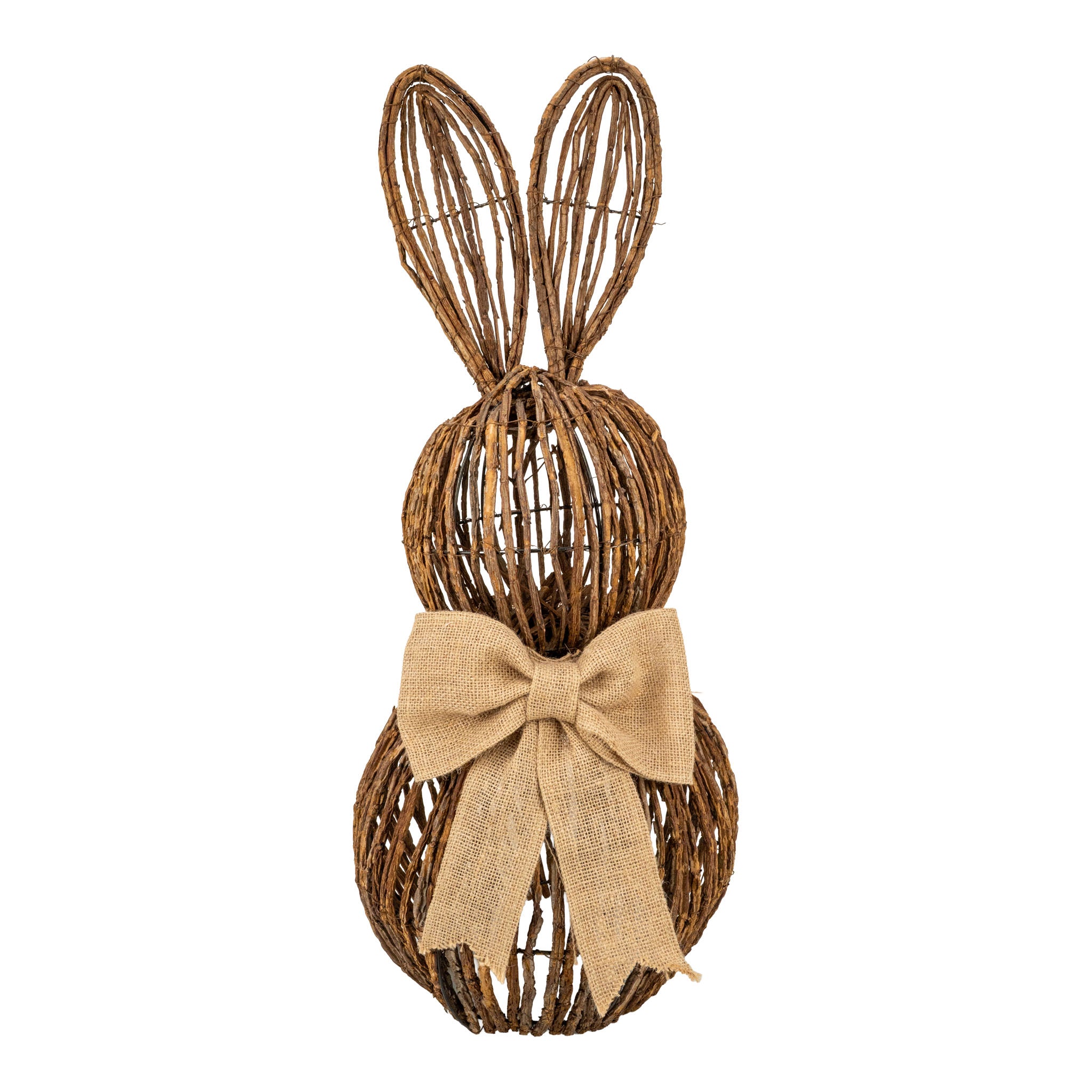 74cm Sitting Brown Rabbit - Seasonal Decor
