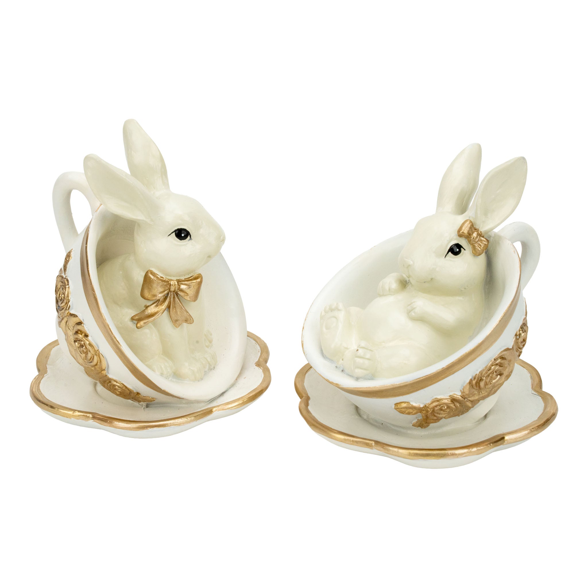 Bunny in Teacup Assorted - Seasonal Decor