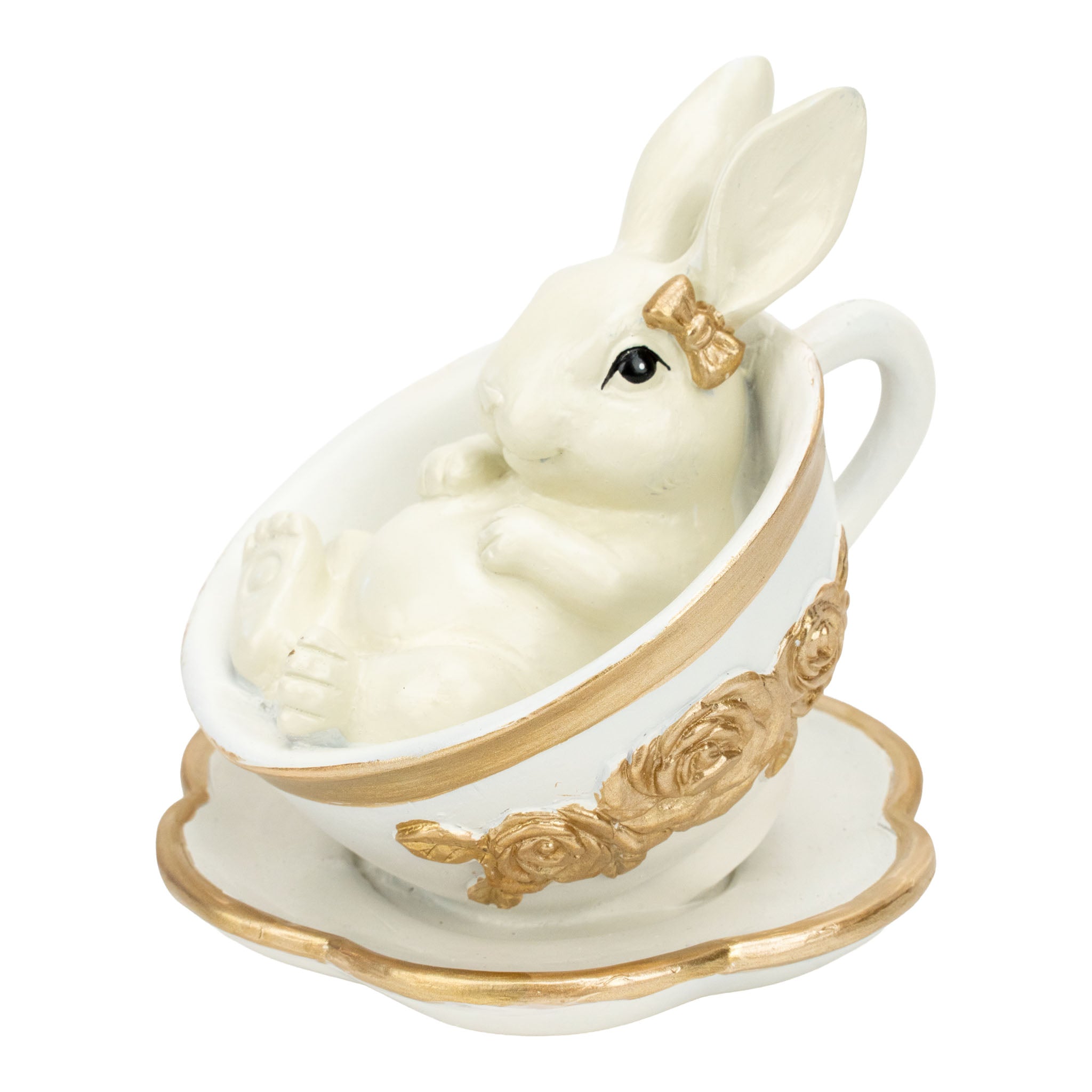 Bunny in Teacup Assorted - Seasonal Decor