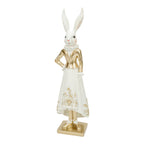 Elegant Mrs Bunny Standing - Seasonal Decor