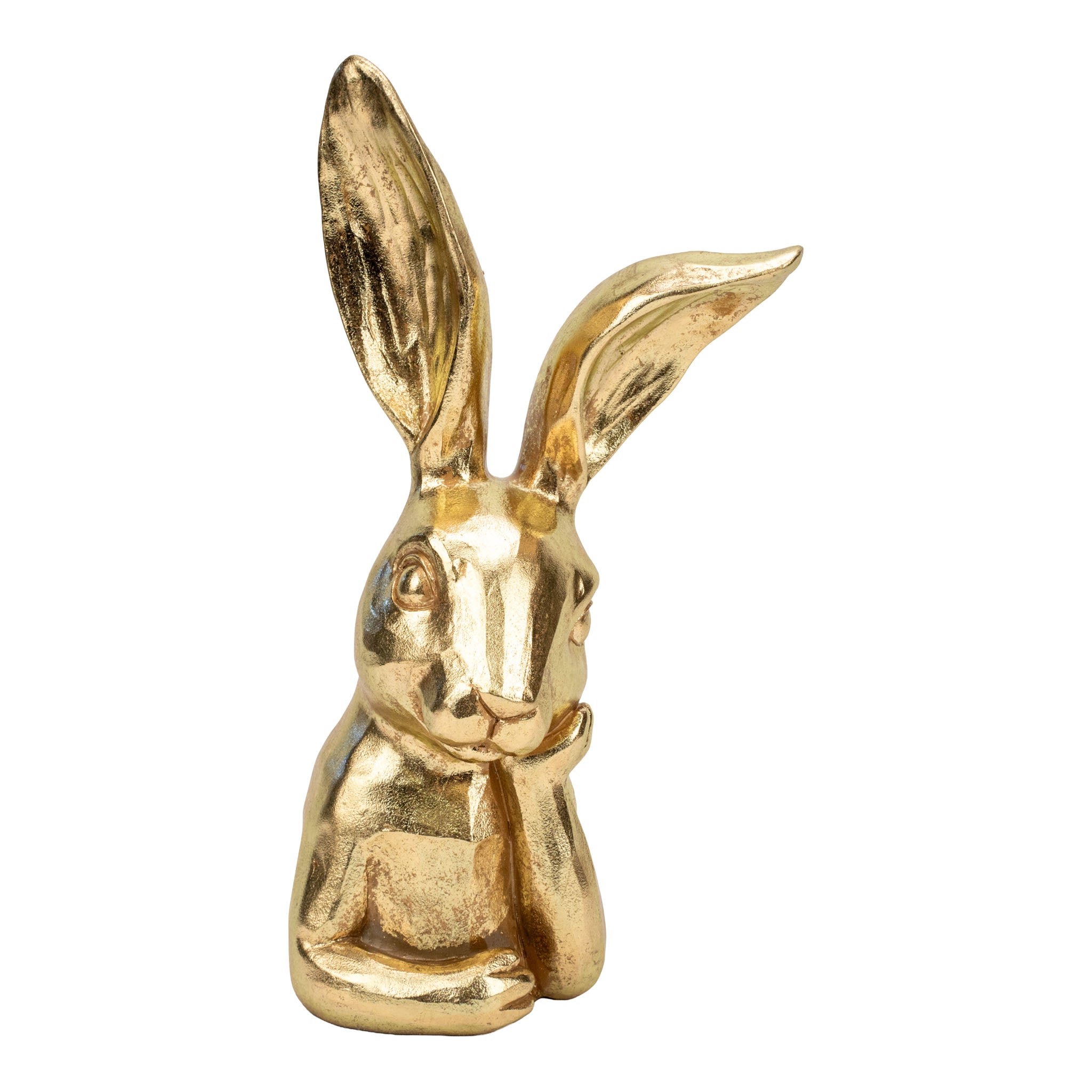 Thinking Rabbit Gold - Seasonal Decor