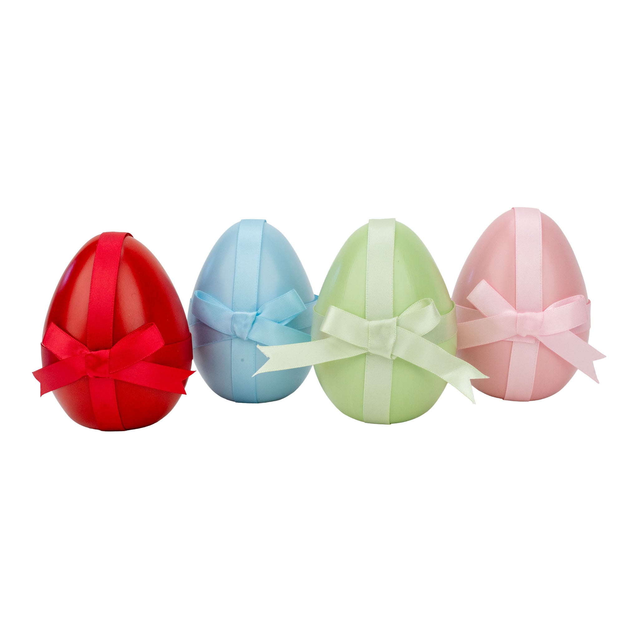 15cm Red Egg with Bow - Seasonal Decor