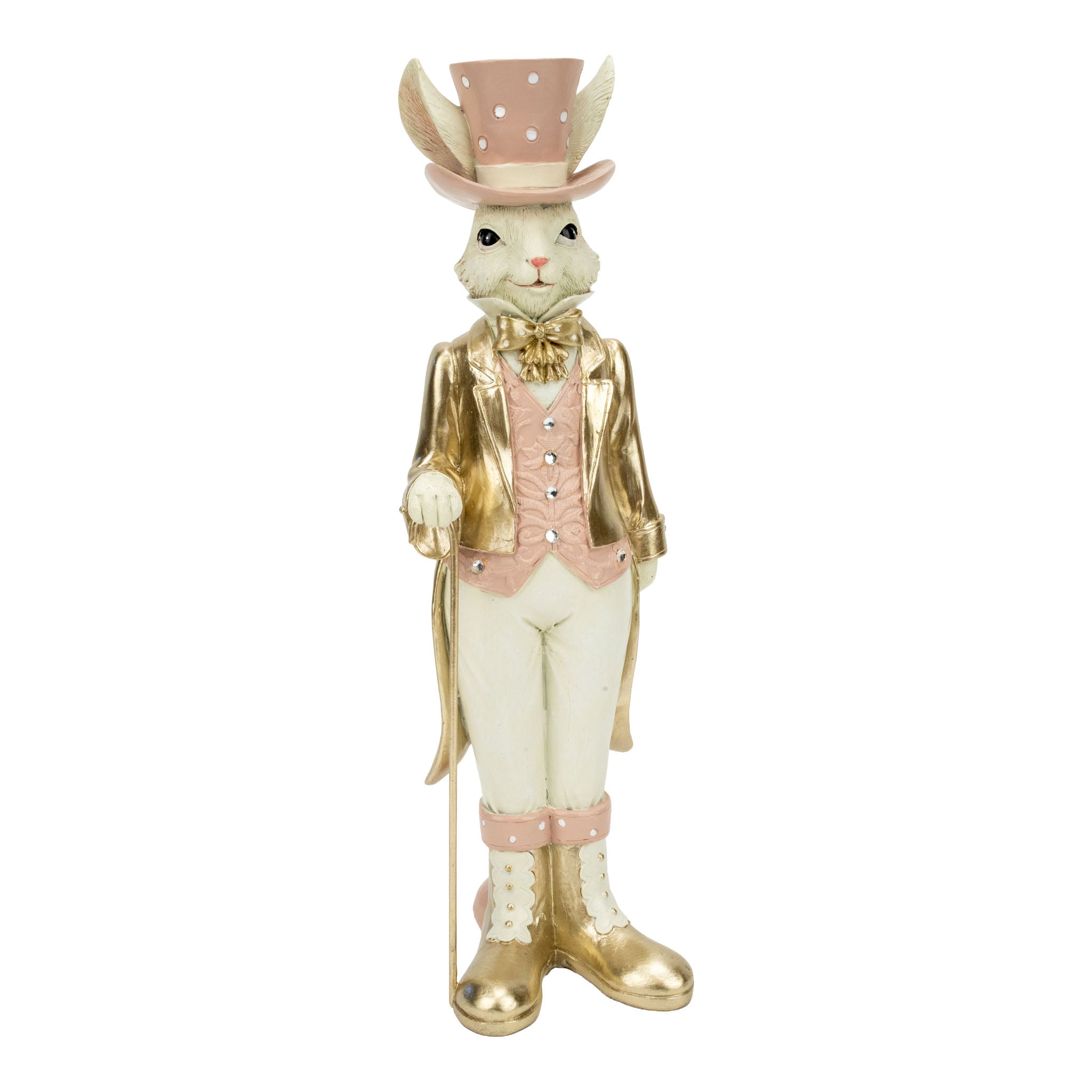 Blush Mr Bunny Standing - Seasonal Decor
