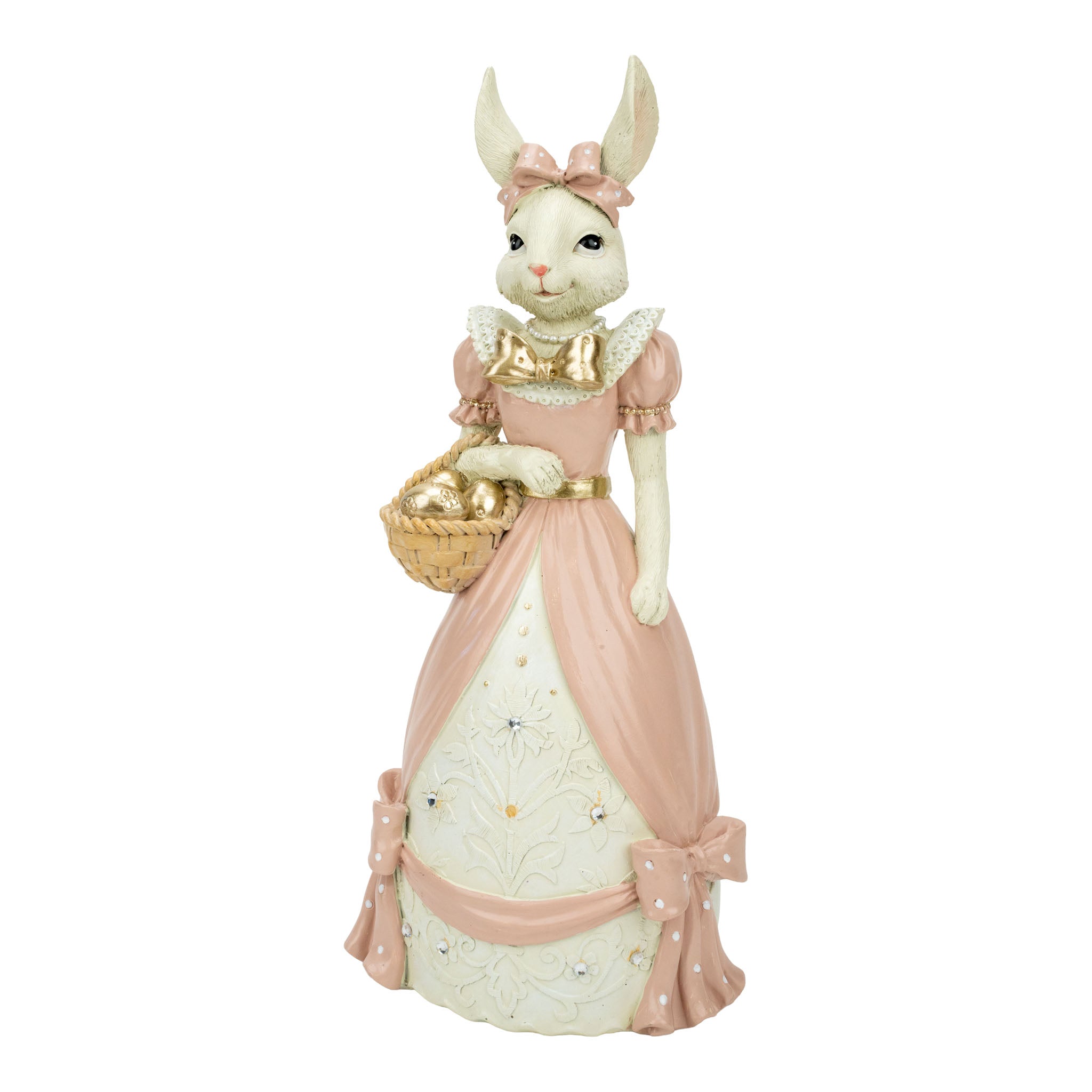 Blush Mrs Bunny Standing - Seasonal Decor