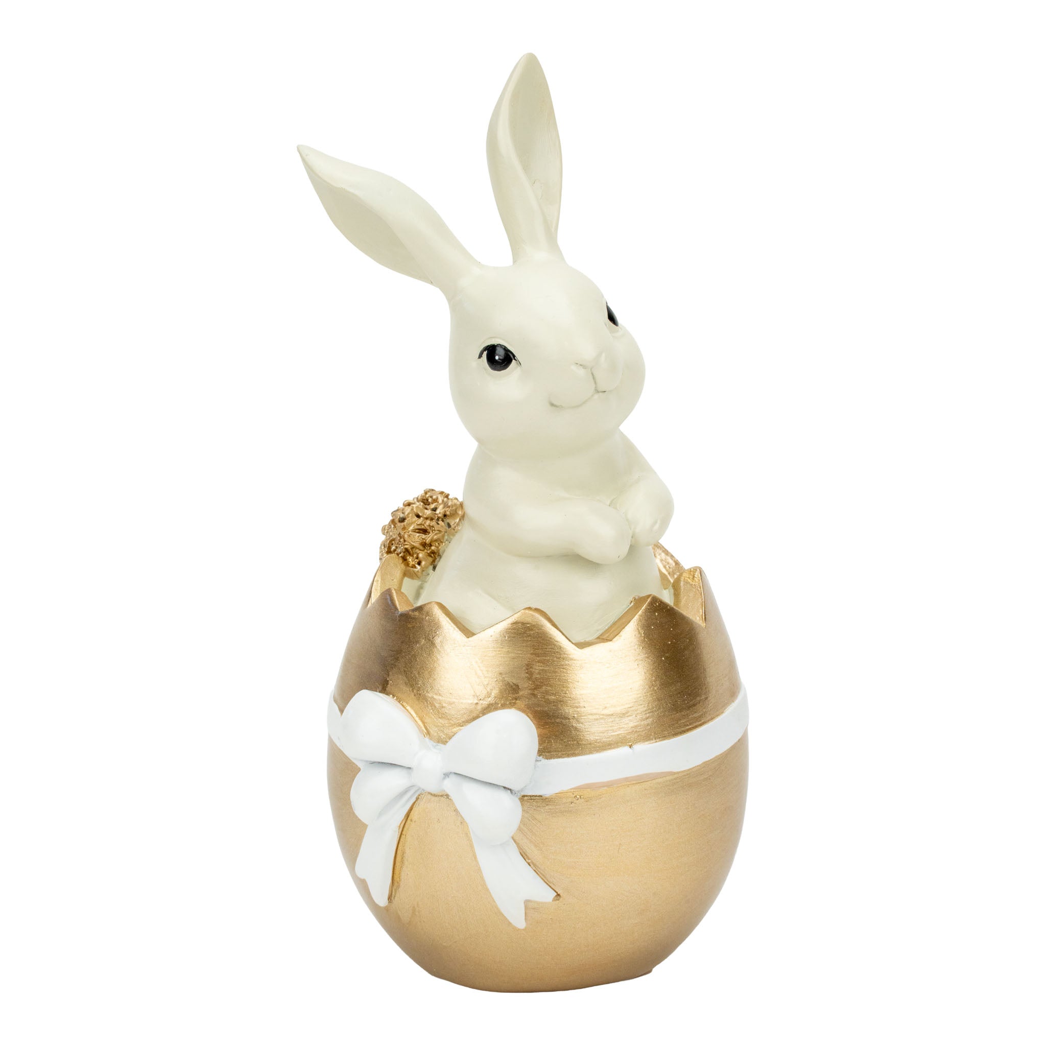 Bunny in Gold Egg Assorted - Seasonal Decor