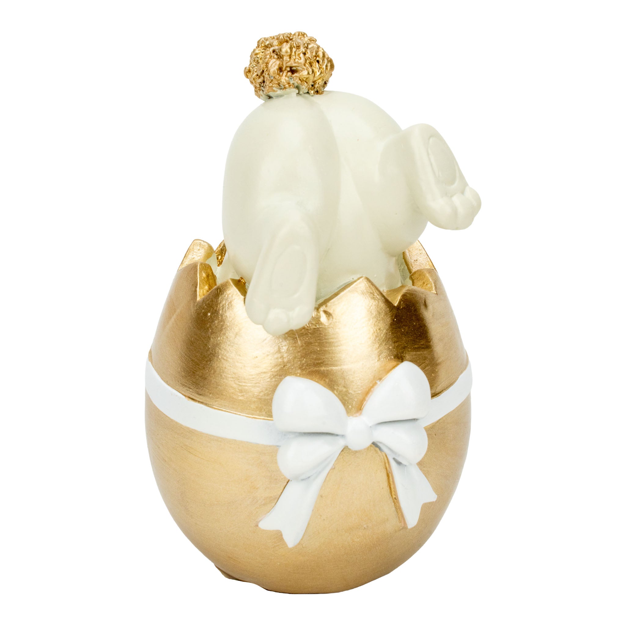 Bunny in Gold Egg Assorted - Seasonal Decor