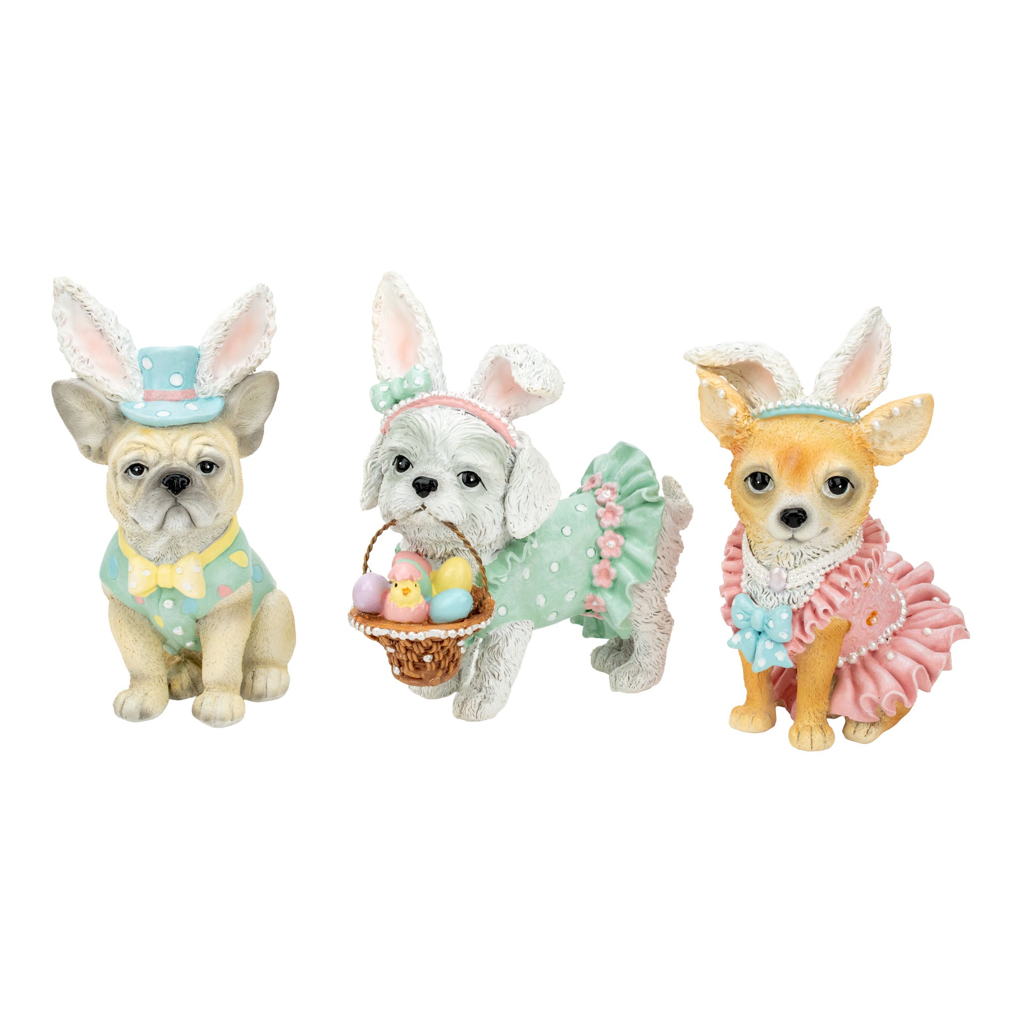 14.5cm Stephanie Puppy - Seasonal Decor