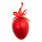 10cm Red Gloss Egg Hanging - Seasonal Decor