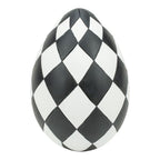 20cm Luxe Harlequin Egg - Seasonal Decor