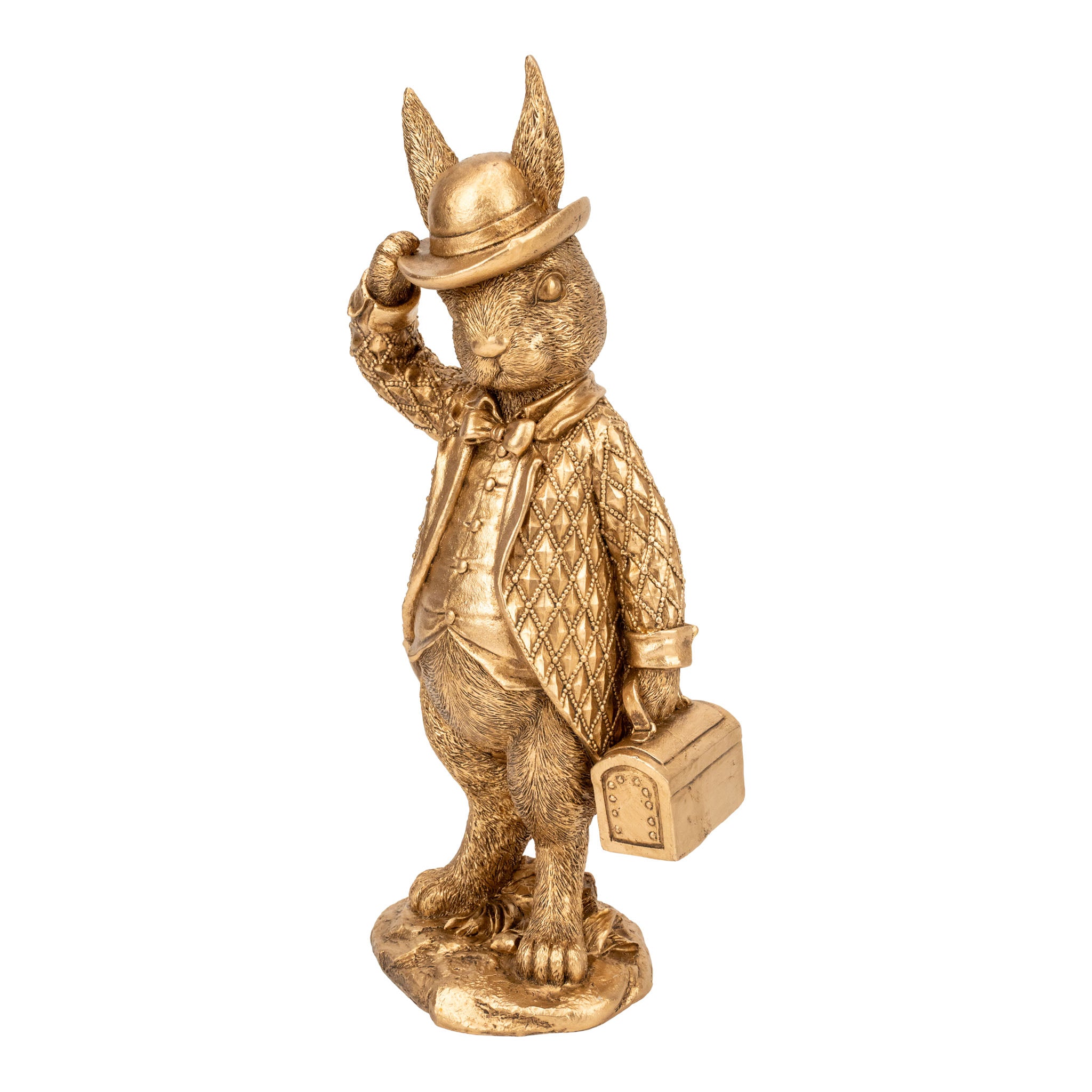 29cm Travelling Rabbit - Seasonal Decor