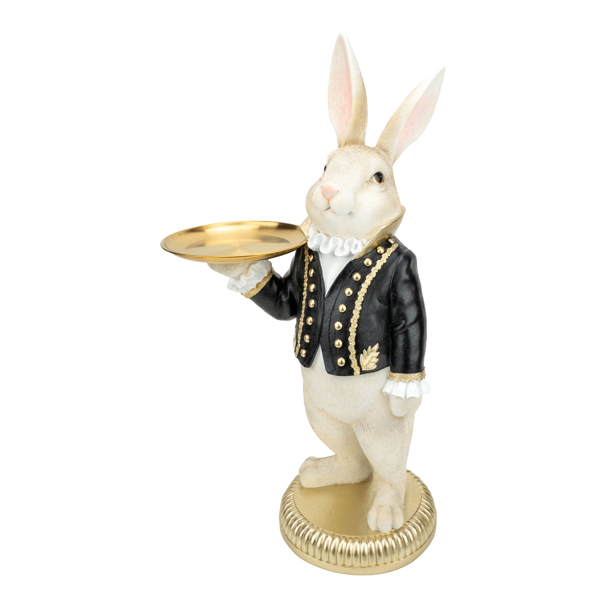 70cm Luxe Server Rabbit - Seasonal Decor