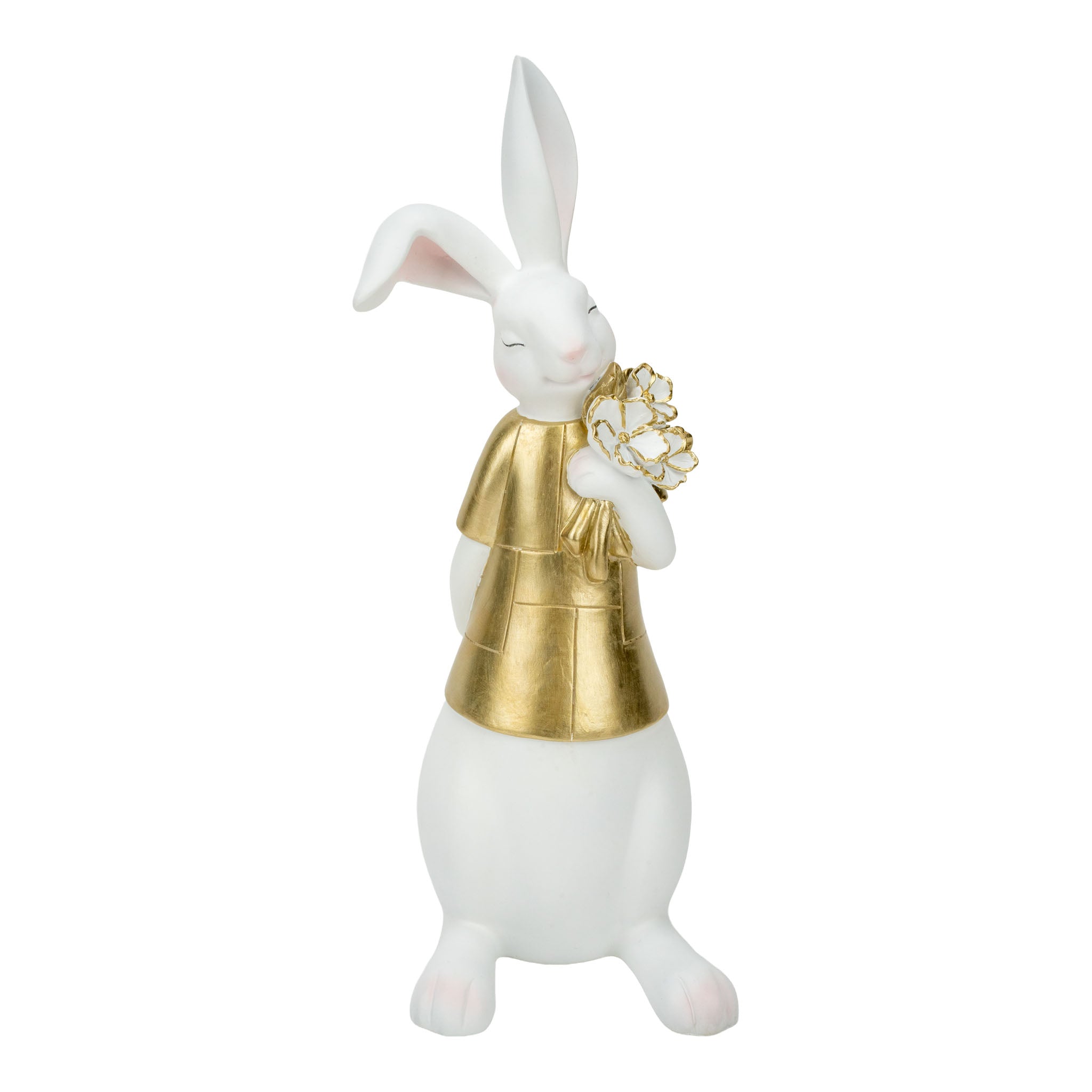 30cm Golden Bunny Pansies - Seasonal Decor