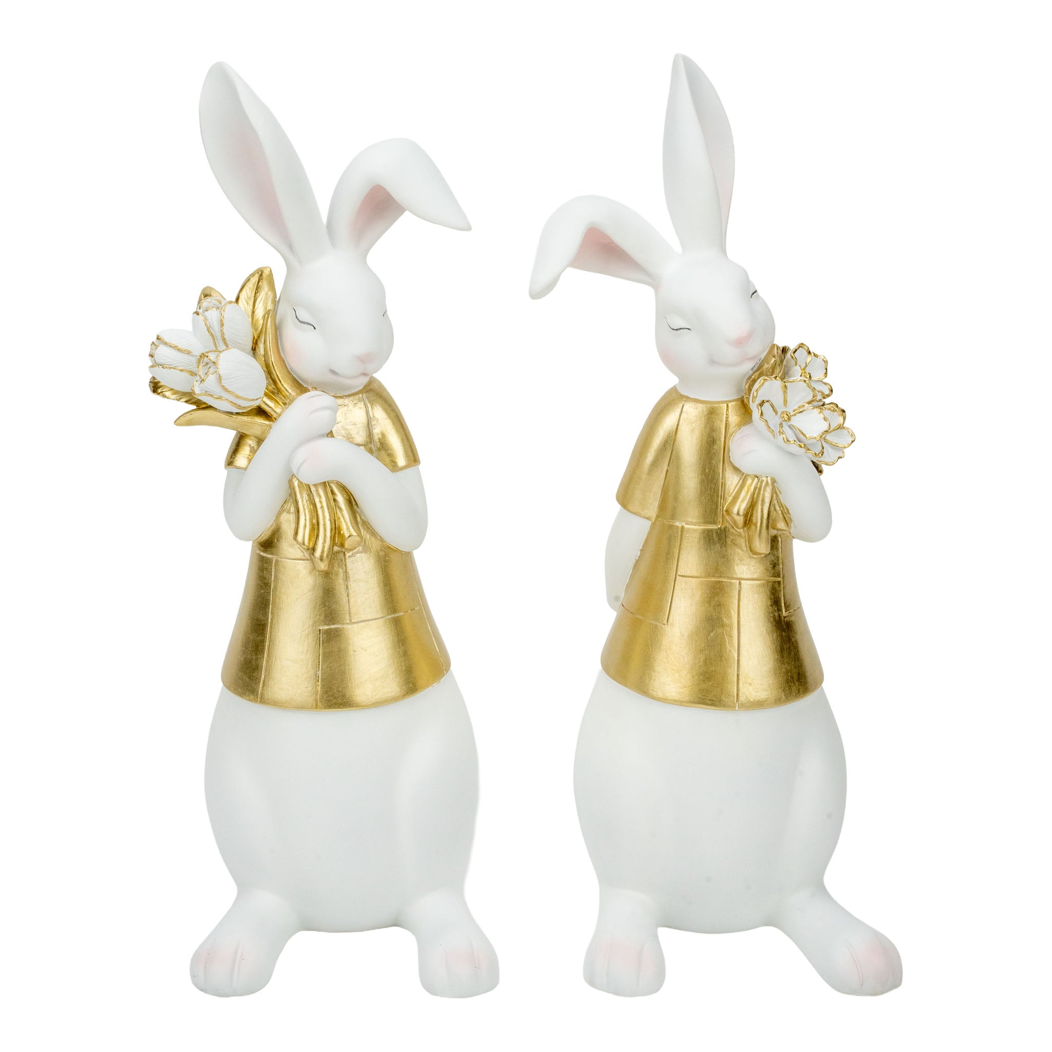 30cm Golden Bunny Pansies - Seasonal Decor