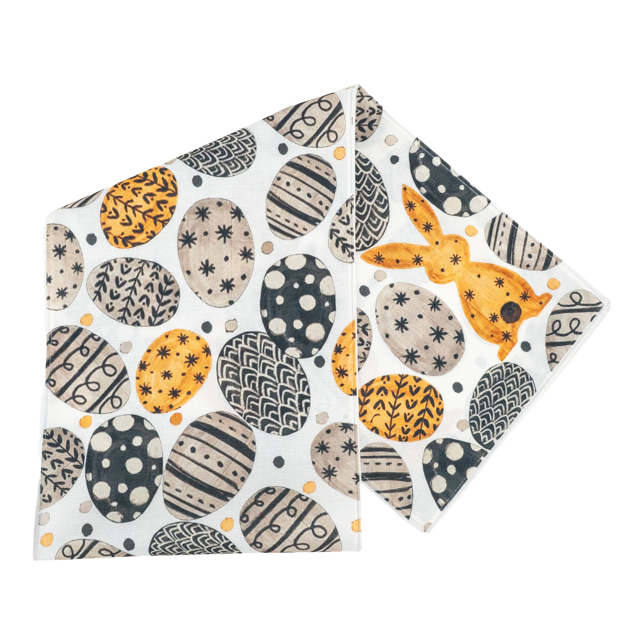 Luxe Egg Rabbit Table Runner - Seasonal Decor