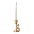 15cm Champagne Bunny Candle Holder - Seasonal Decor