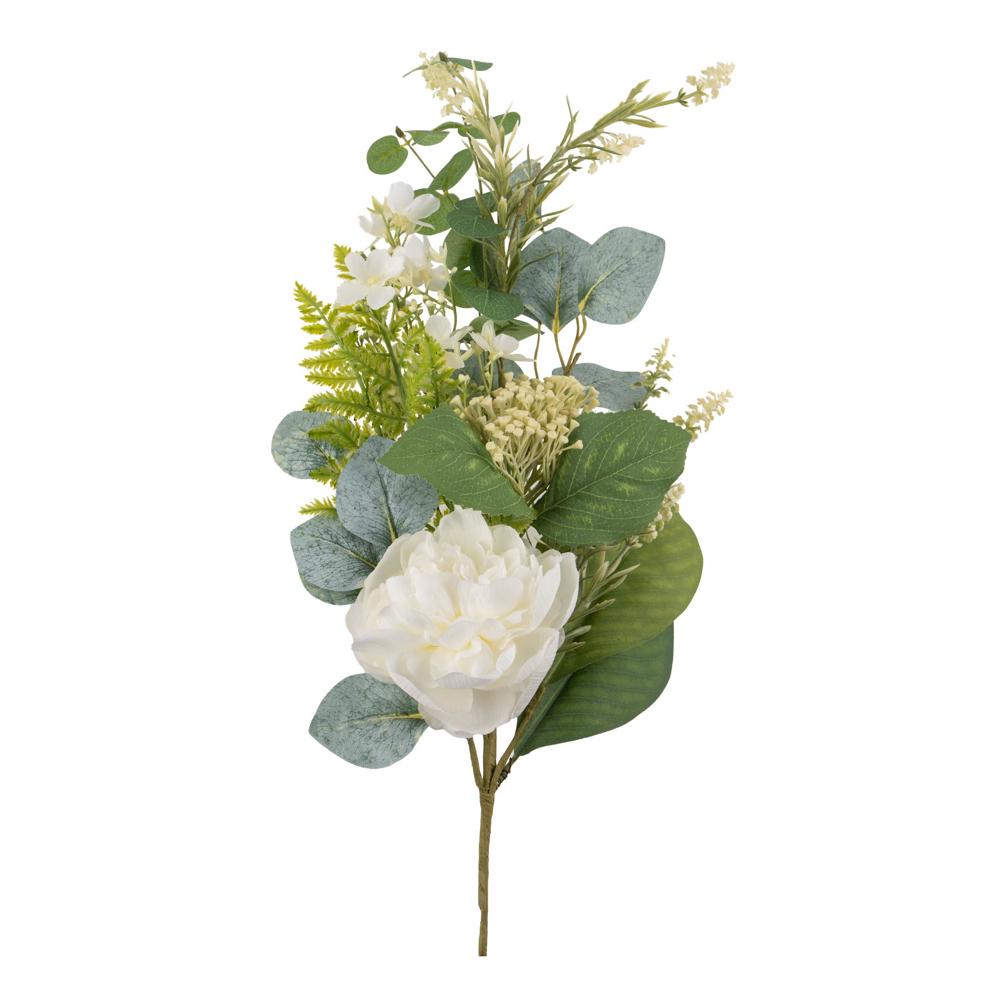 85cm Spring Floral White Easter Pick - Seasonal Decor