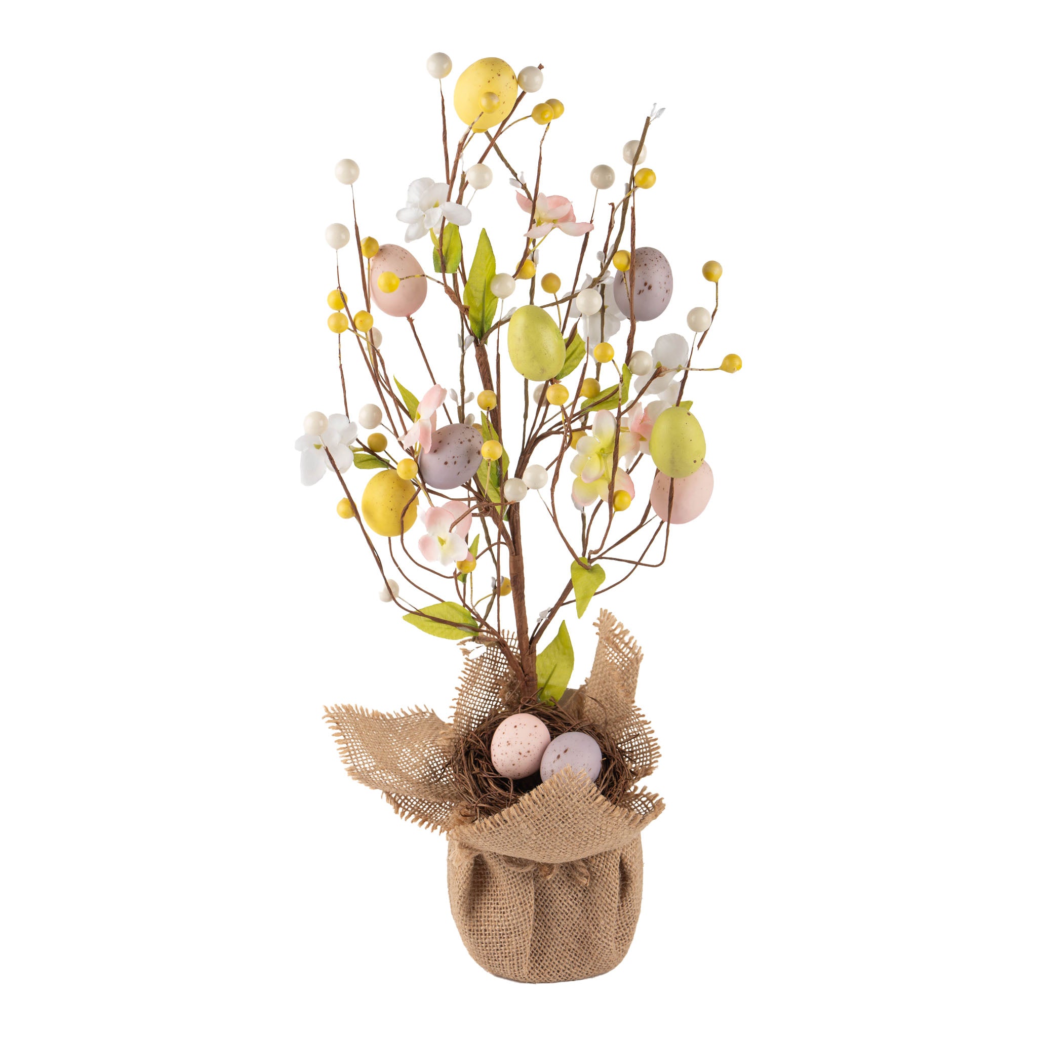 50cm Pastel Egg Tree - Seasonal Decor