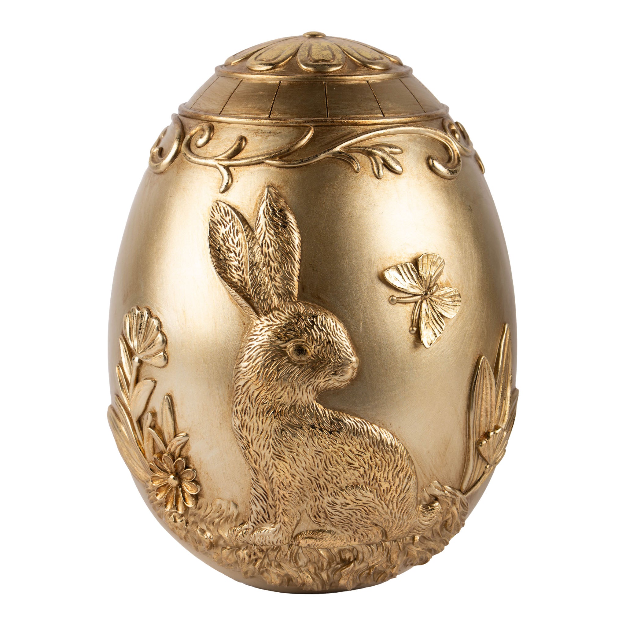Decorative Gold Egg - Seasonal Decor