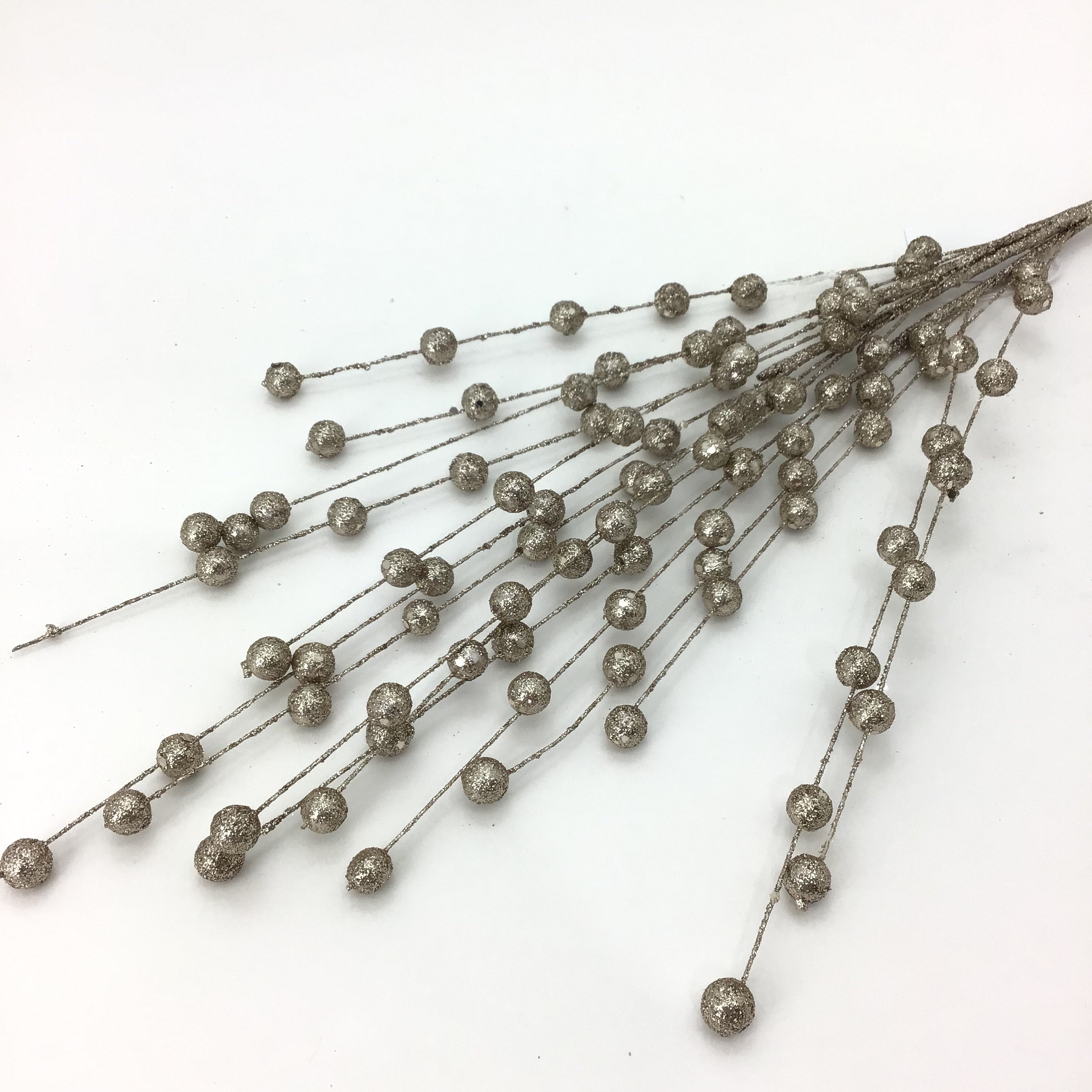 Champagne Fine Ball Spray - Seasonal Decor