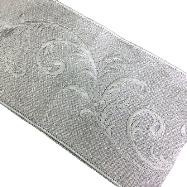 Silver Swirl Ribbon - Seasonal Decor