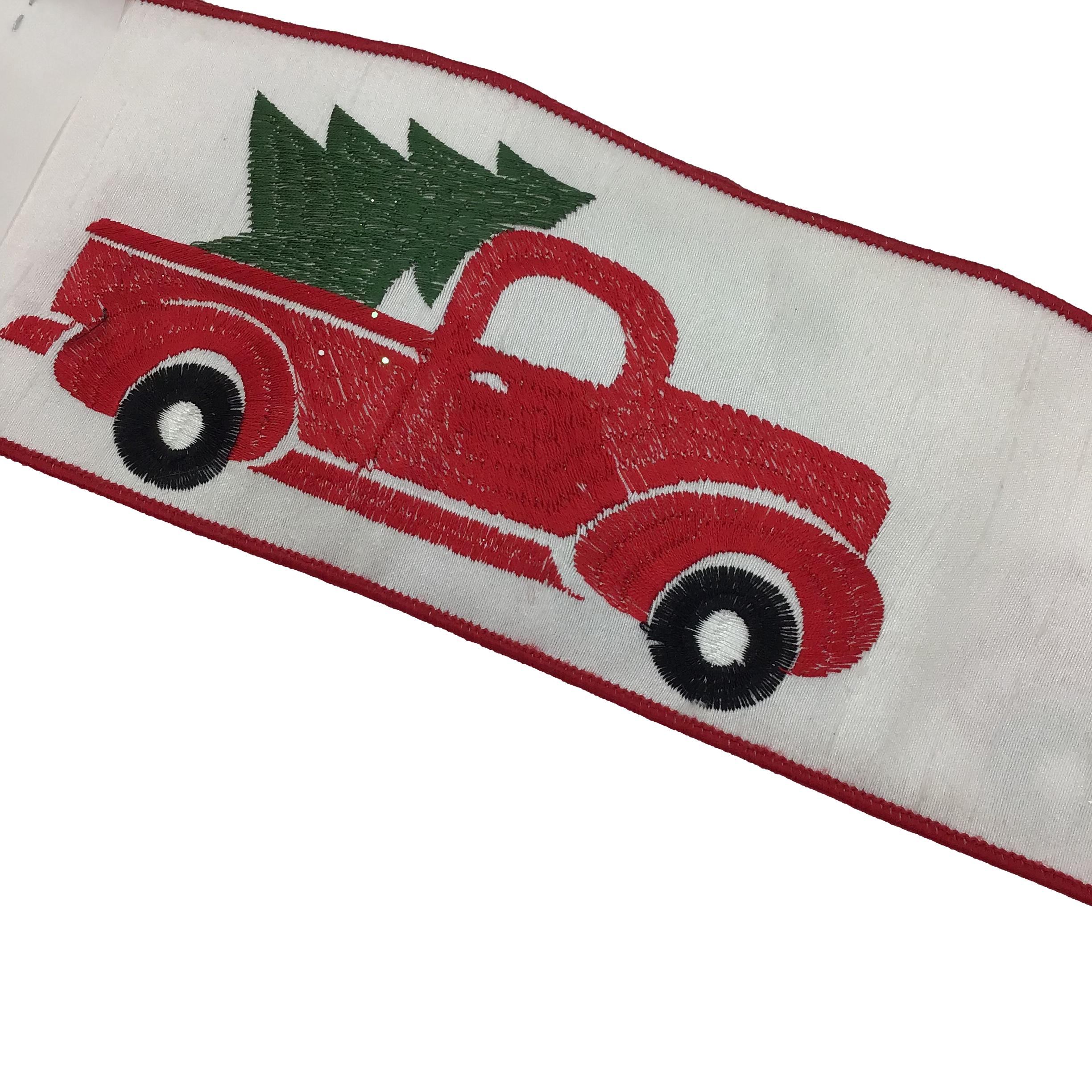 4In Ute And Tree Ribbon - Seasonal Decor