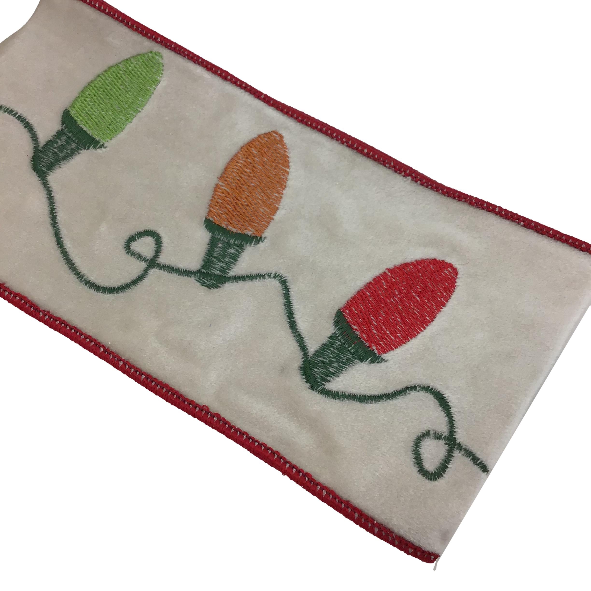 4In Christmas Lights Ribbon - Seasonal Decor