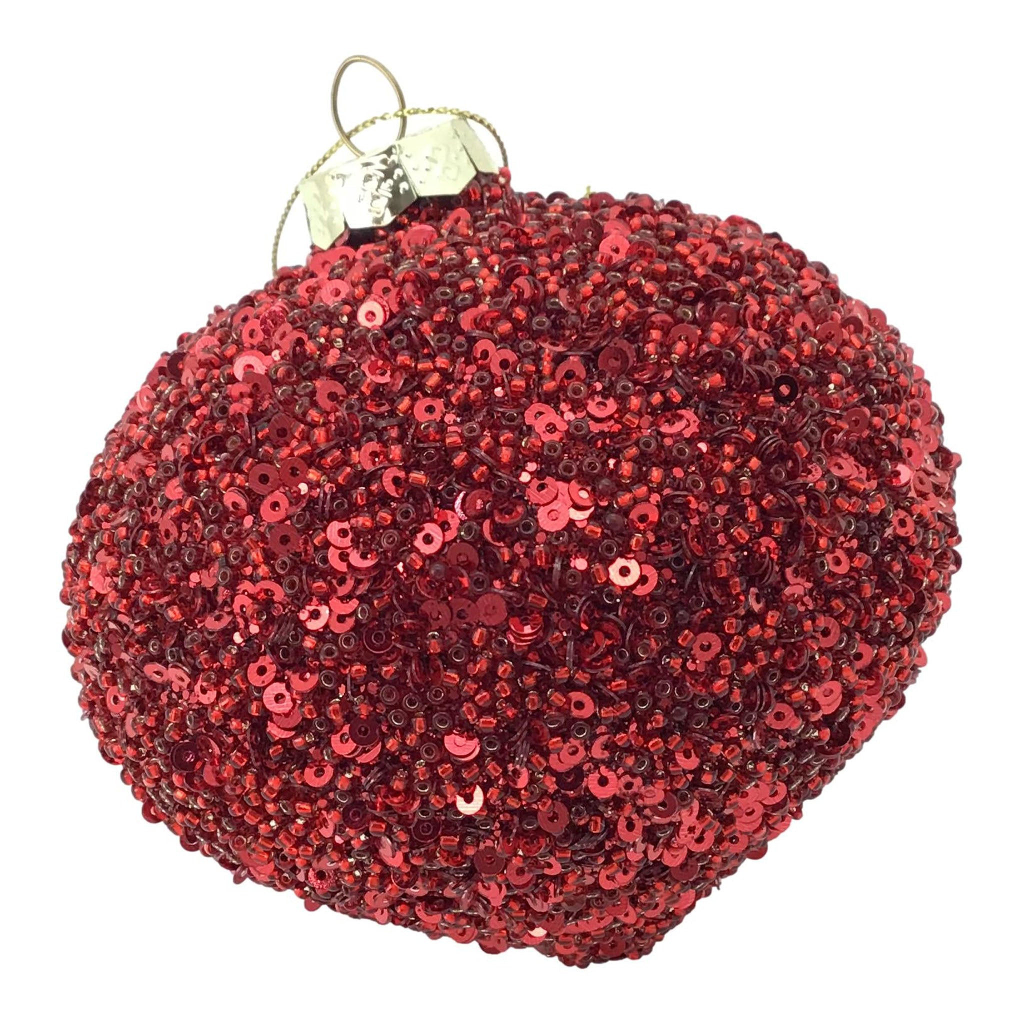 Red Crystal Drop Hanging - Seasonal Decor