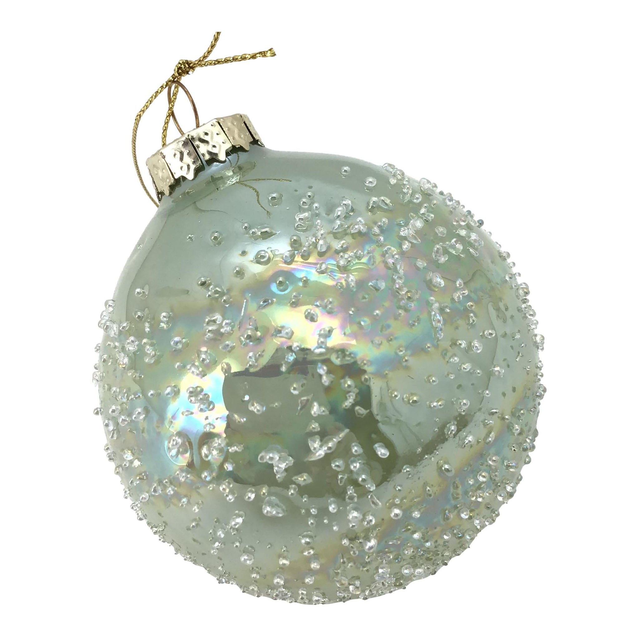 Green Ball Hanging - Seasonal Decor