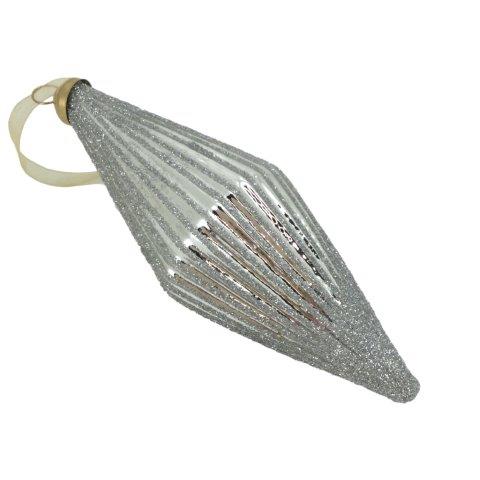 Silver Diamond Hanging - Seasonal Decor