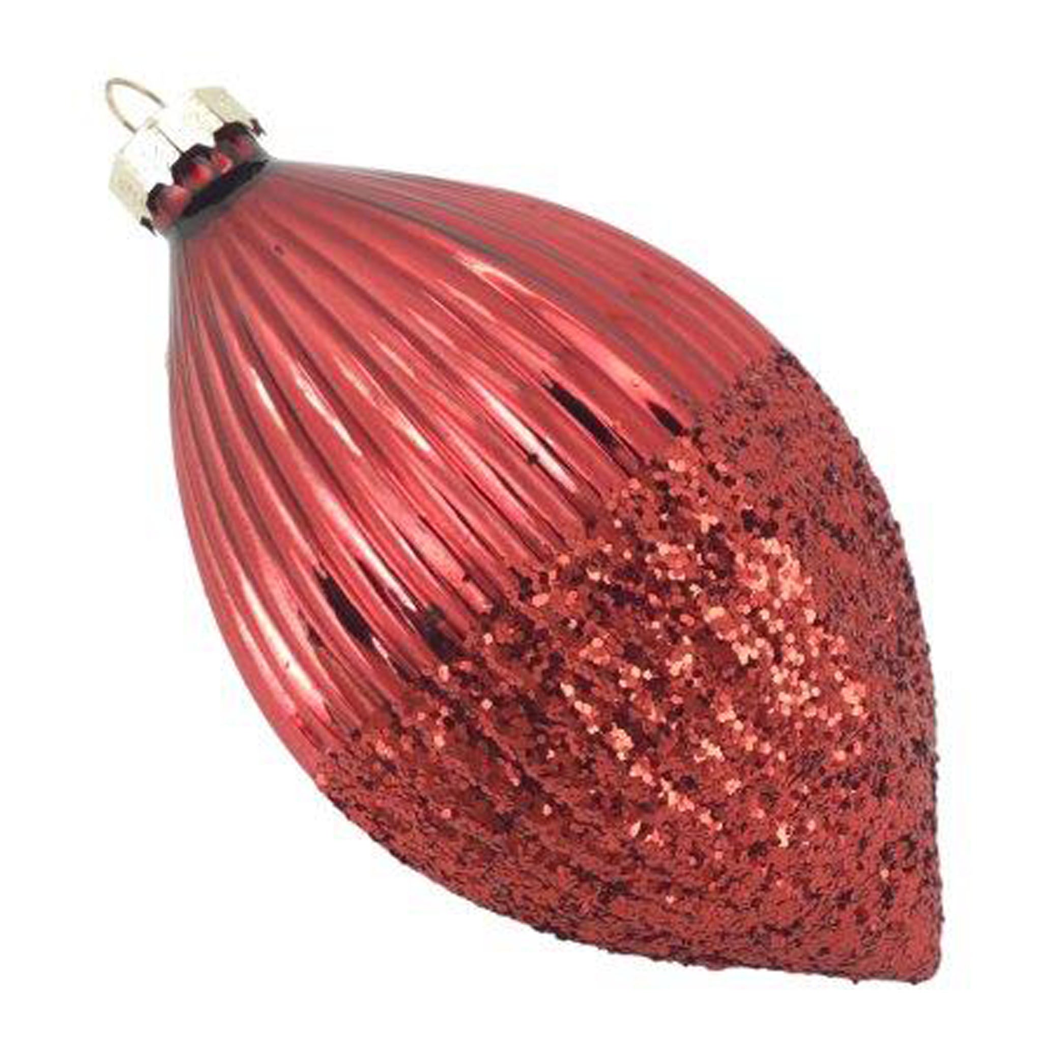 Red Lined Ombrelong Drop Hangi - Seasonal Decor