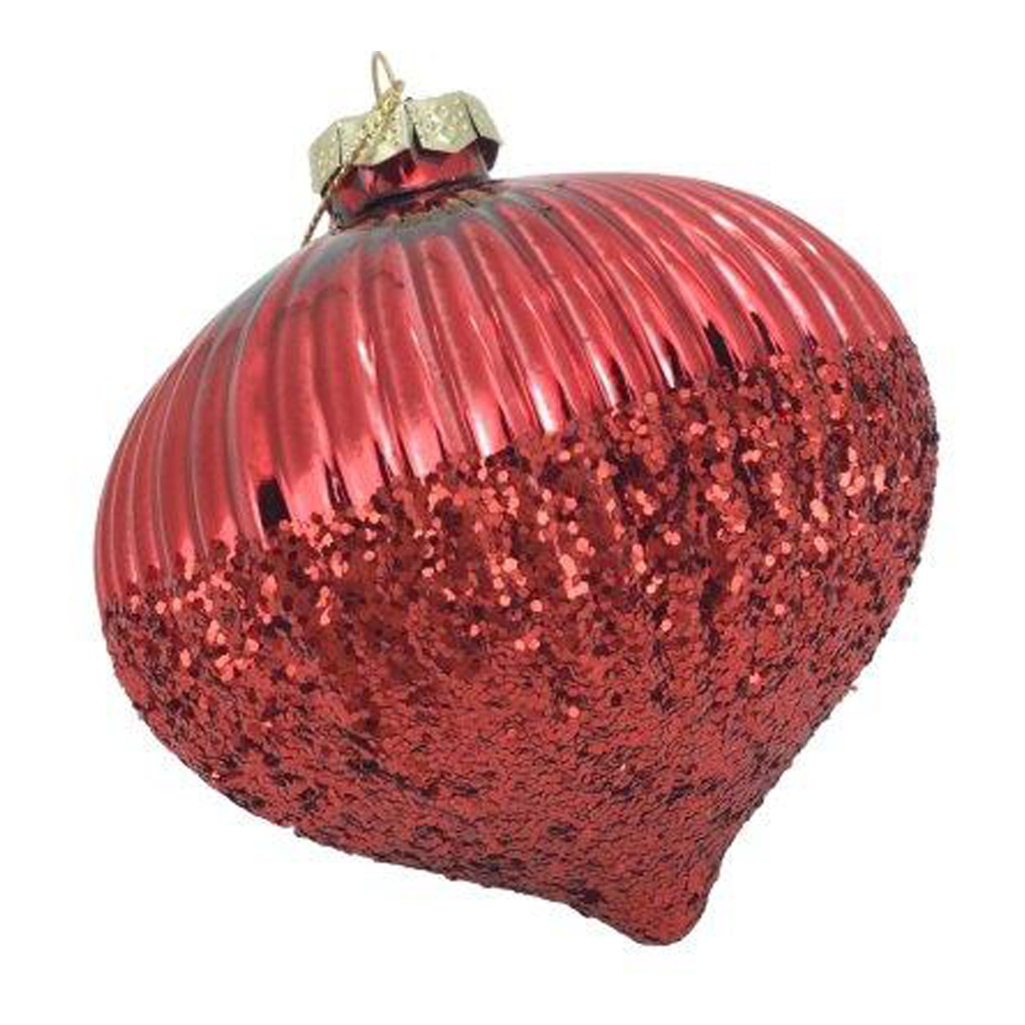 Red Lined Ombre Drop Hanging - Seasonal Decor
