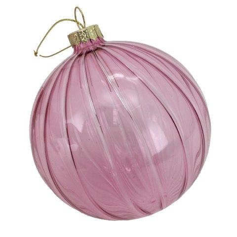 Pink Sheer Ball Hanging - Seasonal Decor