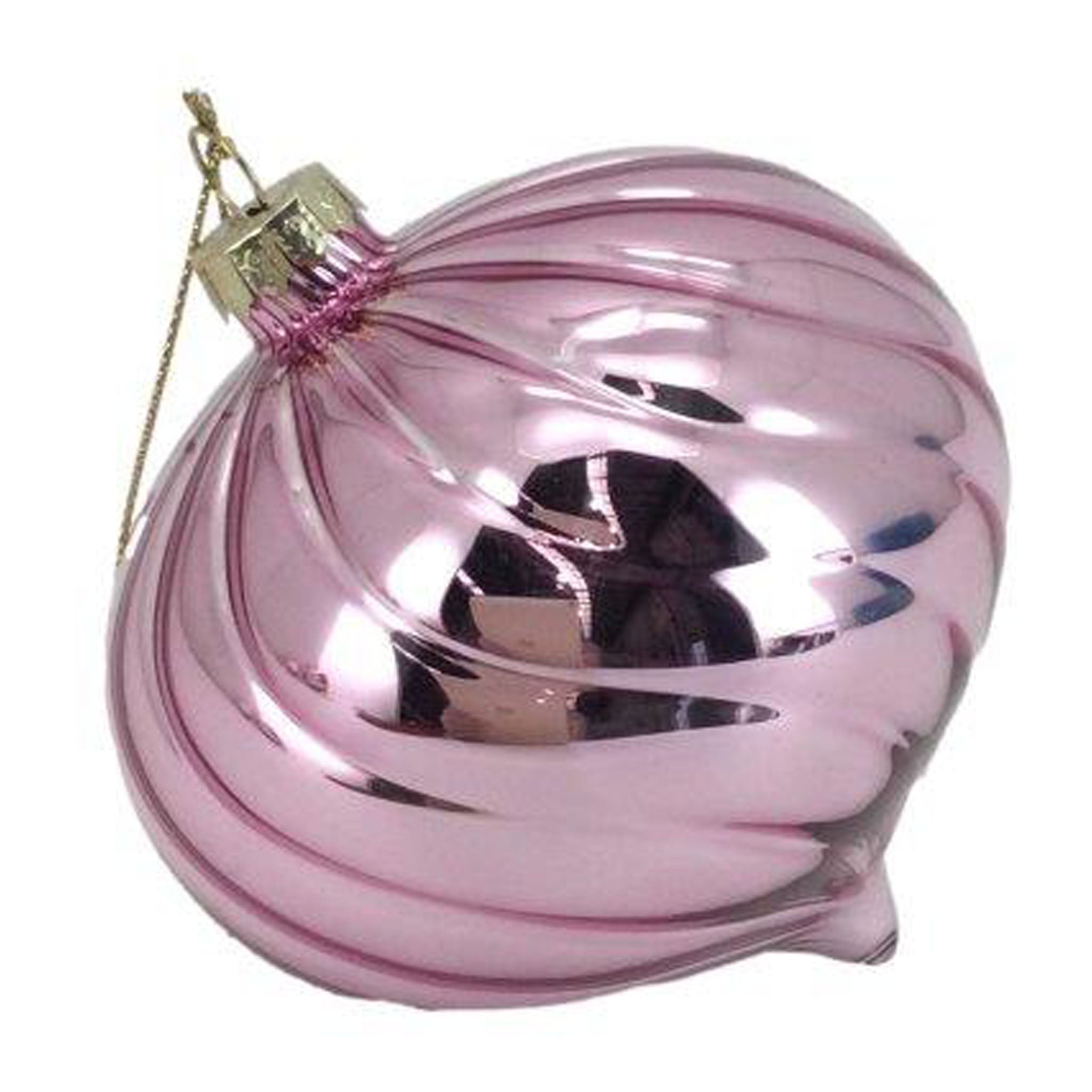 Shiny Pink Drop Hanging - Seasonal Decor