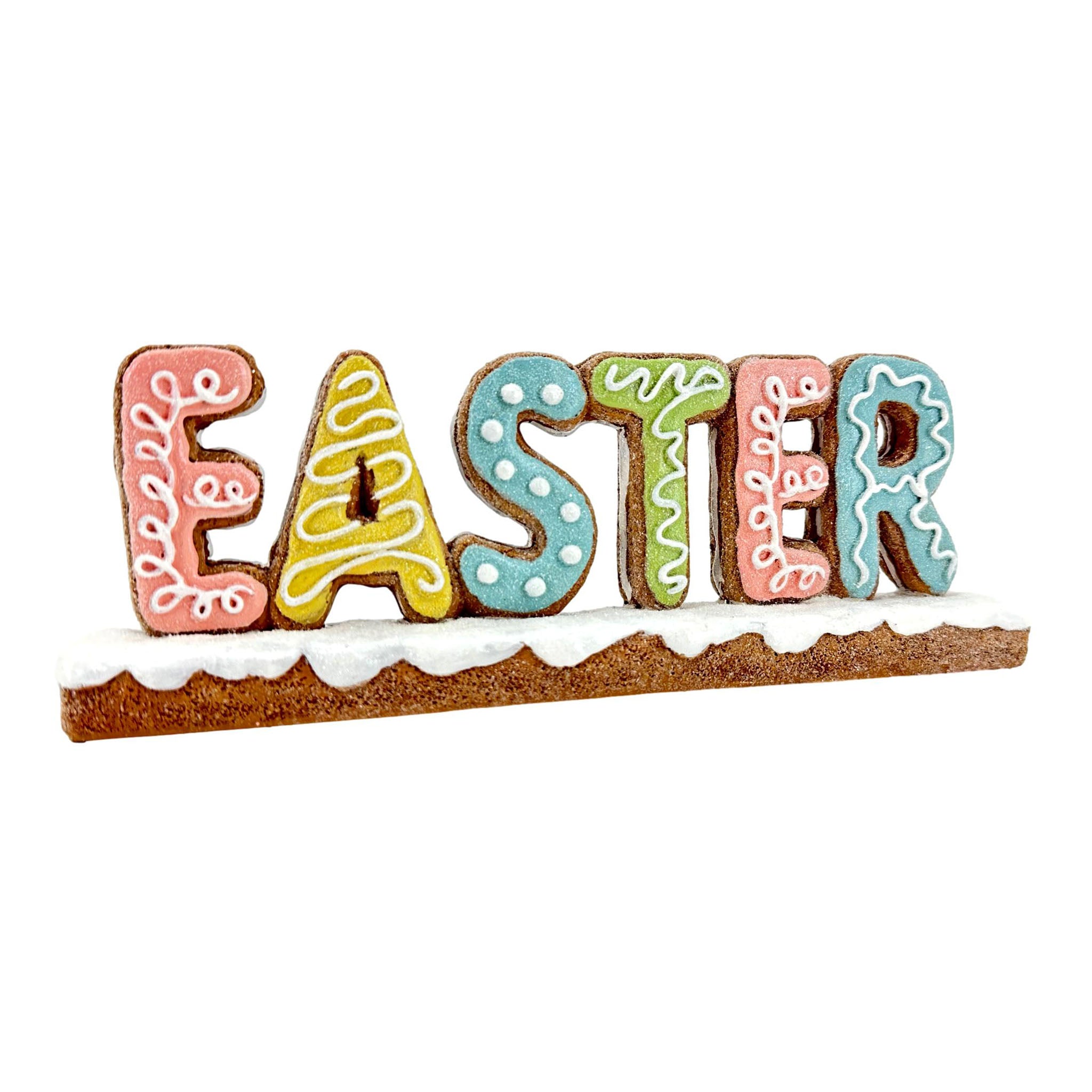 Easter Sign Gingerbread - Seasonal Decor