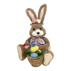 Mrs Violet Rabbit Sitting - Seasonal Decor