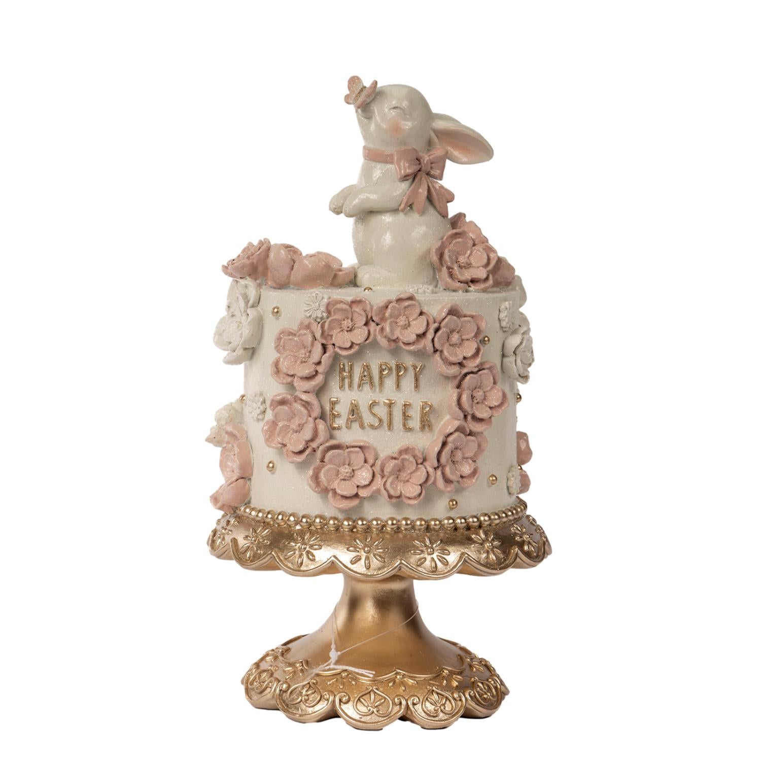 32cm Happy Easter Cake - Seasonal Decor