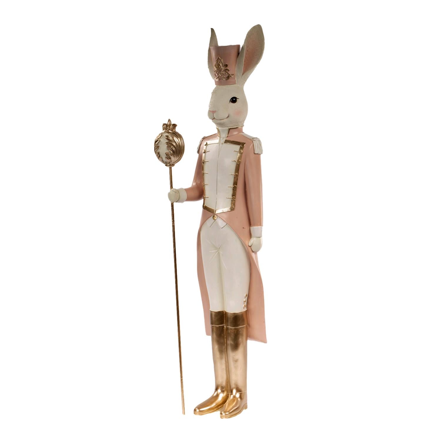 79cm Nutcracker Boy Bunny - Seasonal Decor