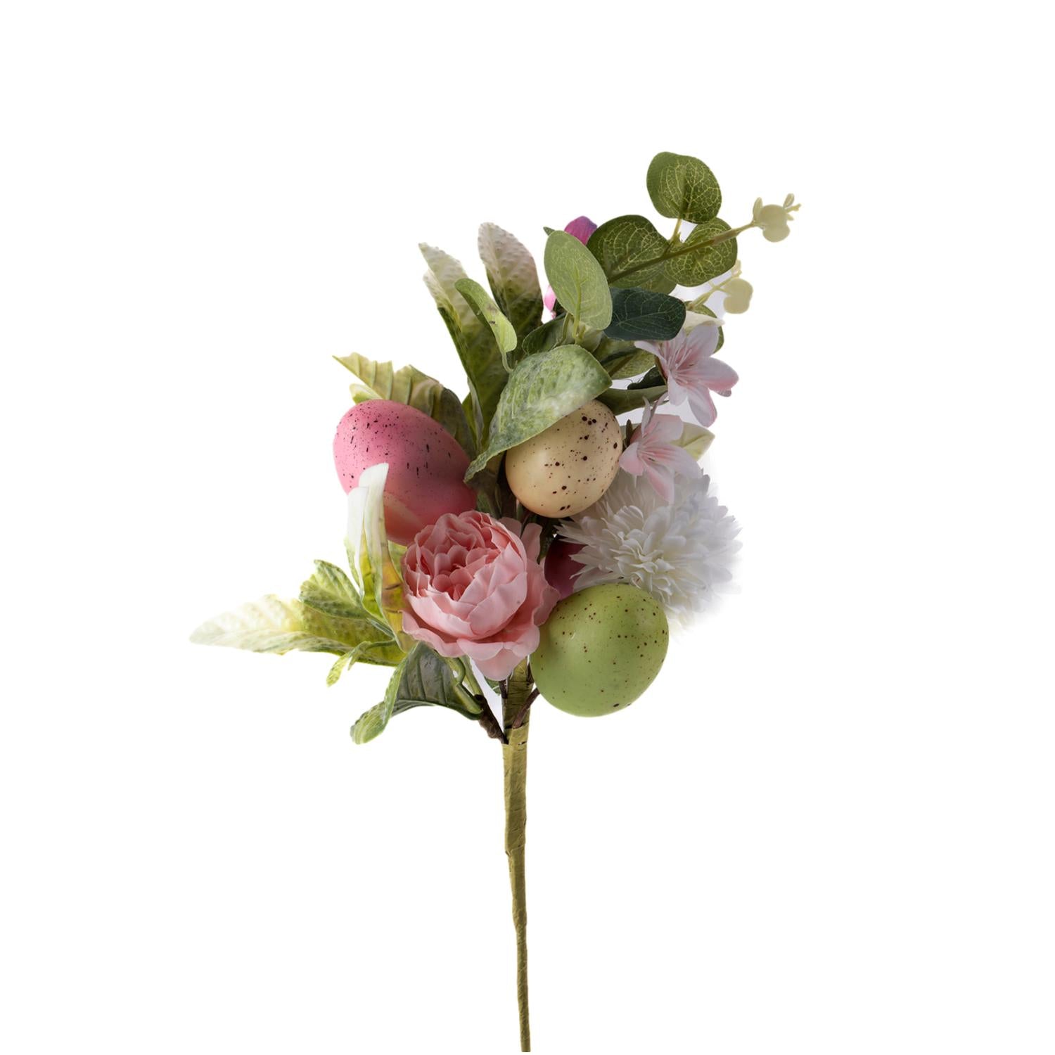 Pink Floral Spray - Seasonal Decor