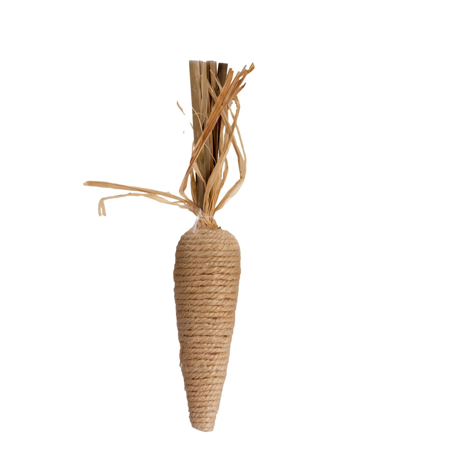 20cm Natural Carrot - Seasonal Decor
