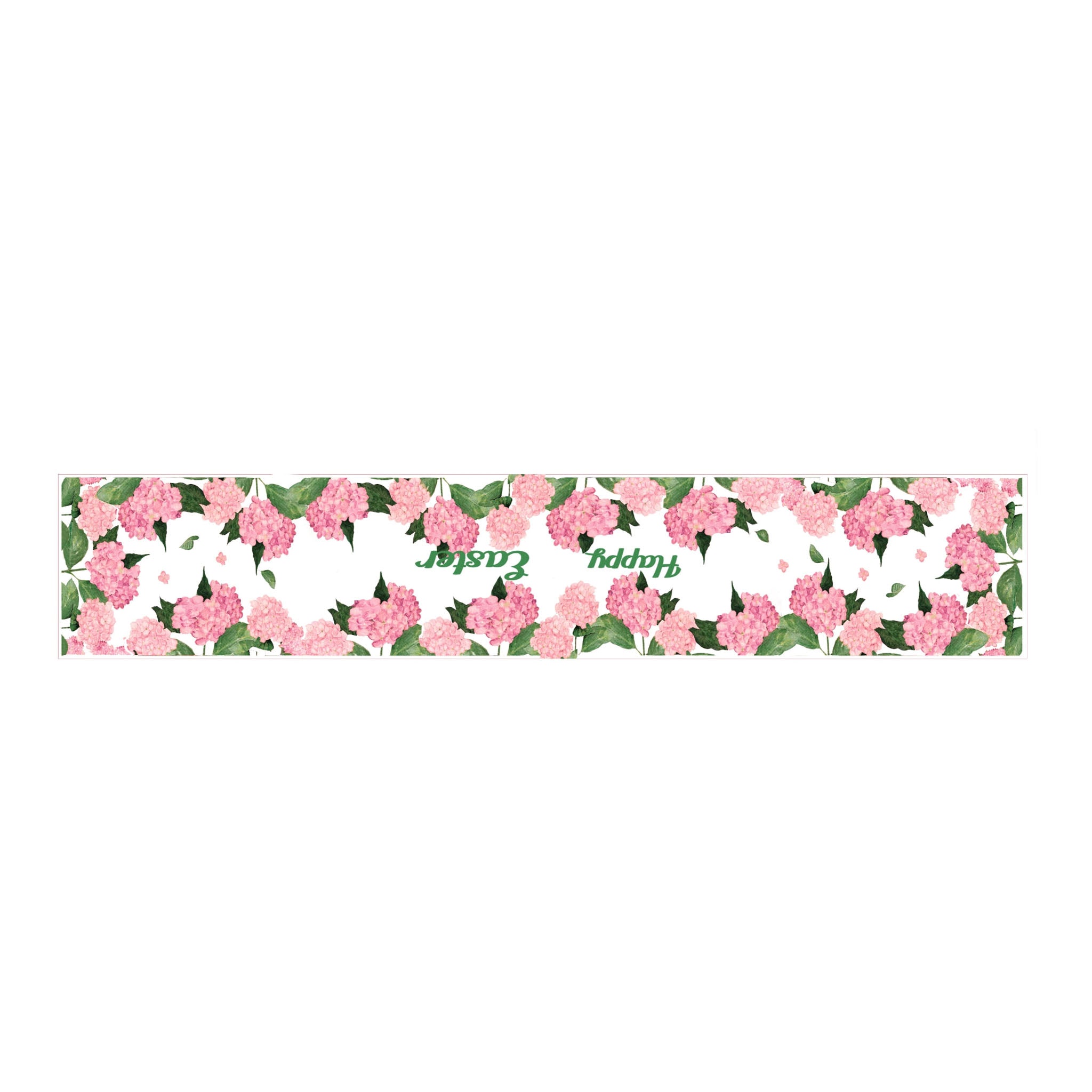 Pink Hydrangea Table Runner - Seasonal Decor