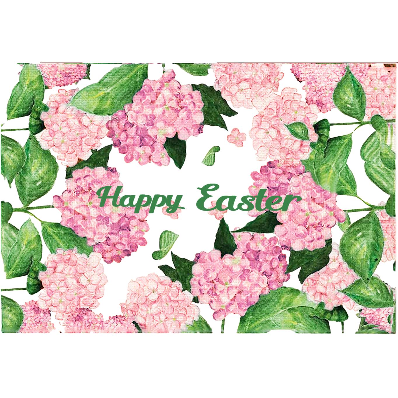 Pink Hydrangea Place Mat - Seasonal Decor