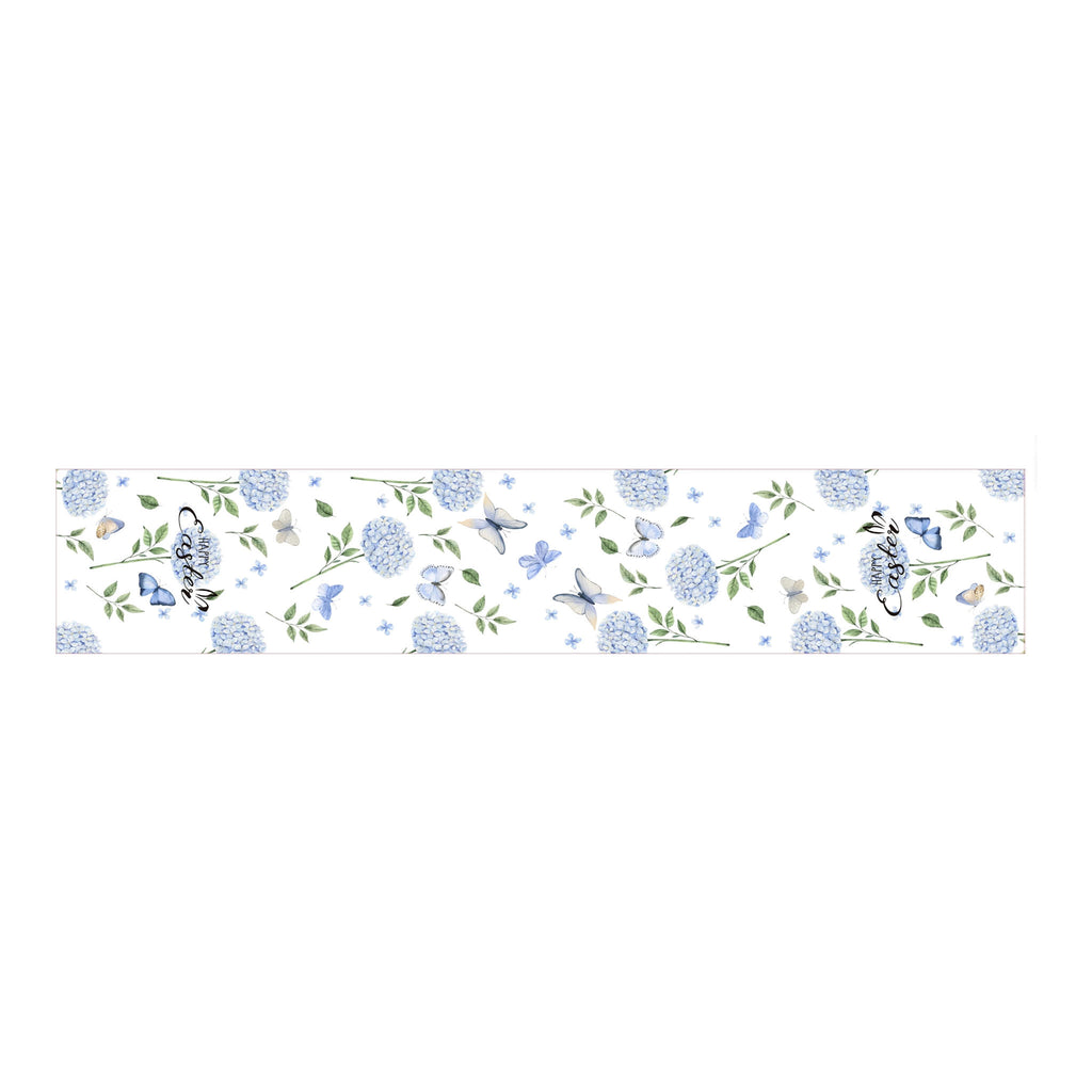 Blue Butterfly Table Runner - Seasonal Decor