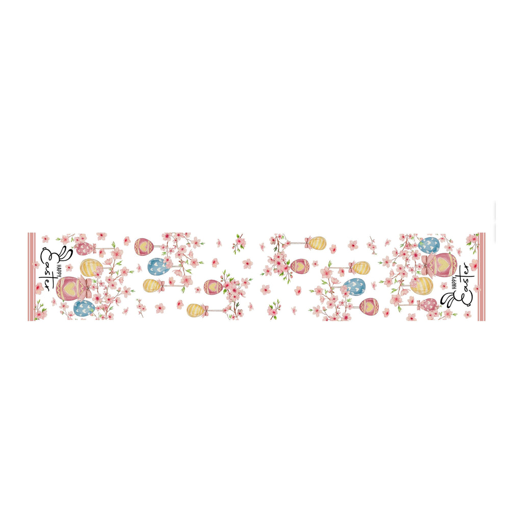 Happy Easter Blossom Table Runner - Seasonal Decor